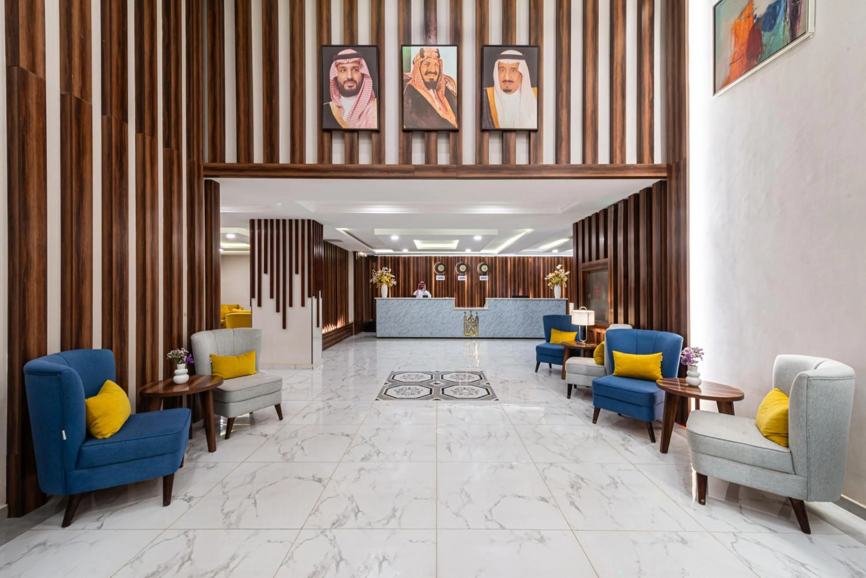 Lobby or reception in The Palaces Hotel Suites - Wadeen