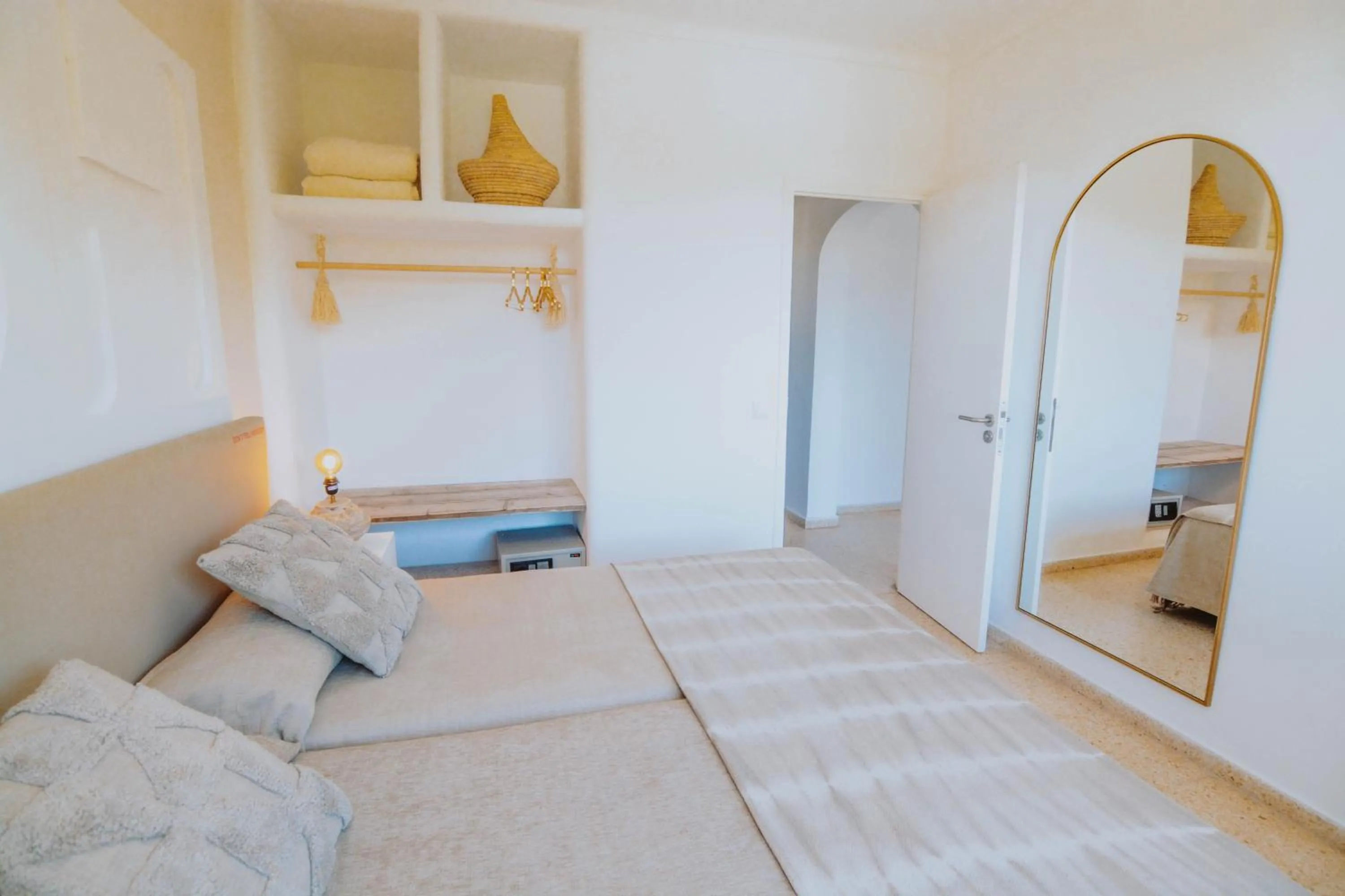 Bed in Secret Oasis Ibiza-Only Adults