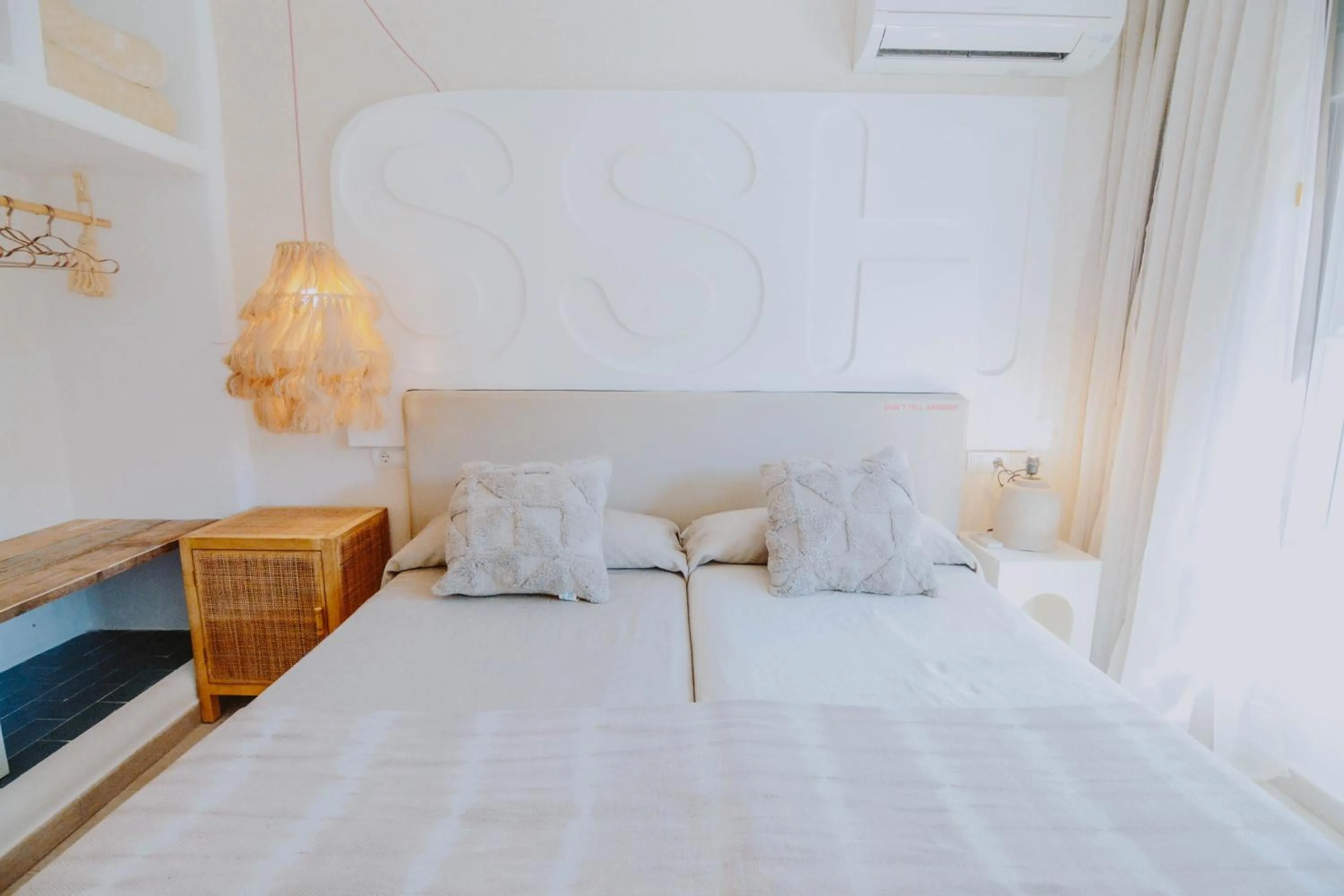 Bed in Secret Oasis Ibiza-Only Adults