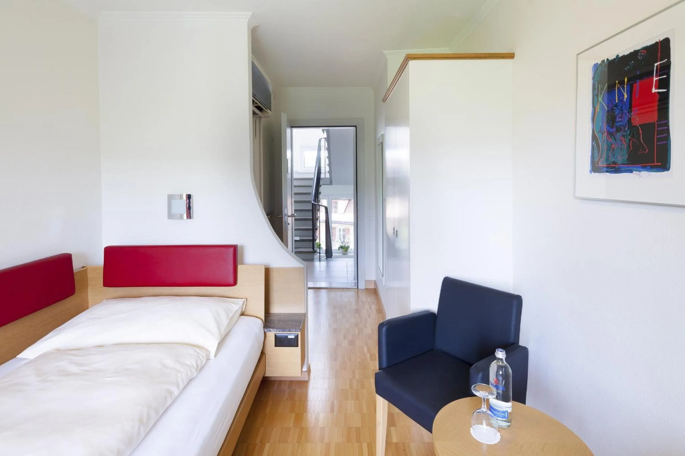 Bedroom, Bed in Swiss Star Irchel - Self Check-In