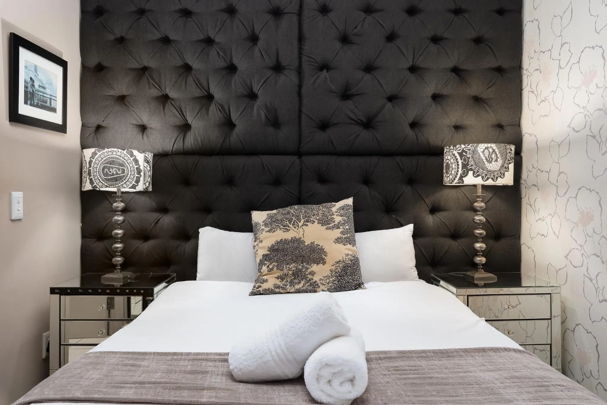 Bed in HarbourEdge Suites by Totalstay