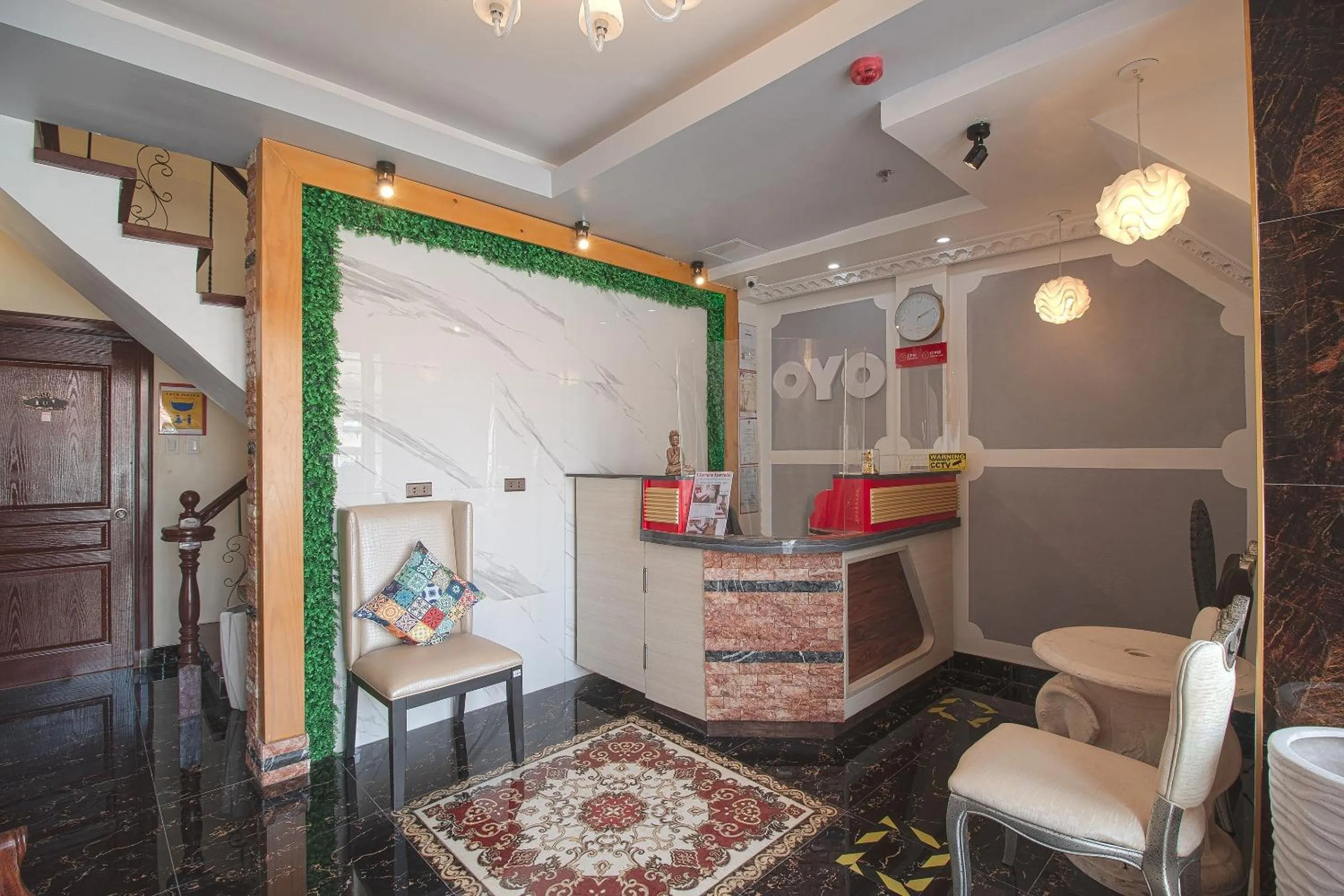 Lobby or reception in OYO 685 K Fortune Apartelle