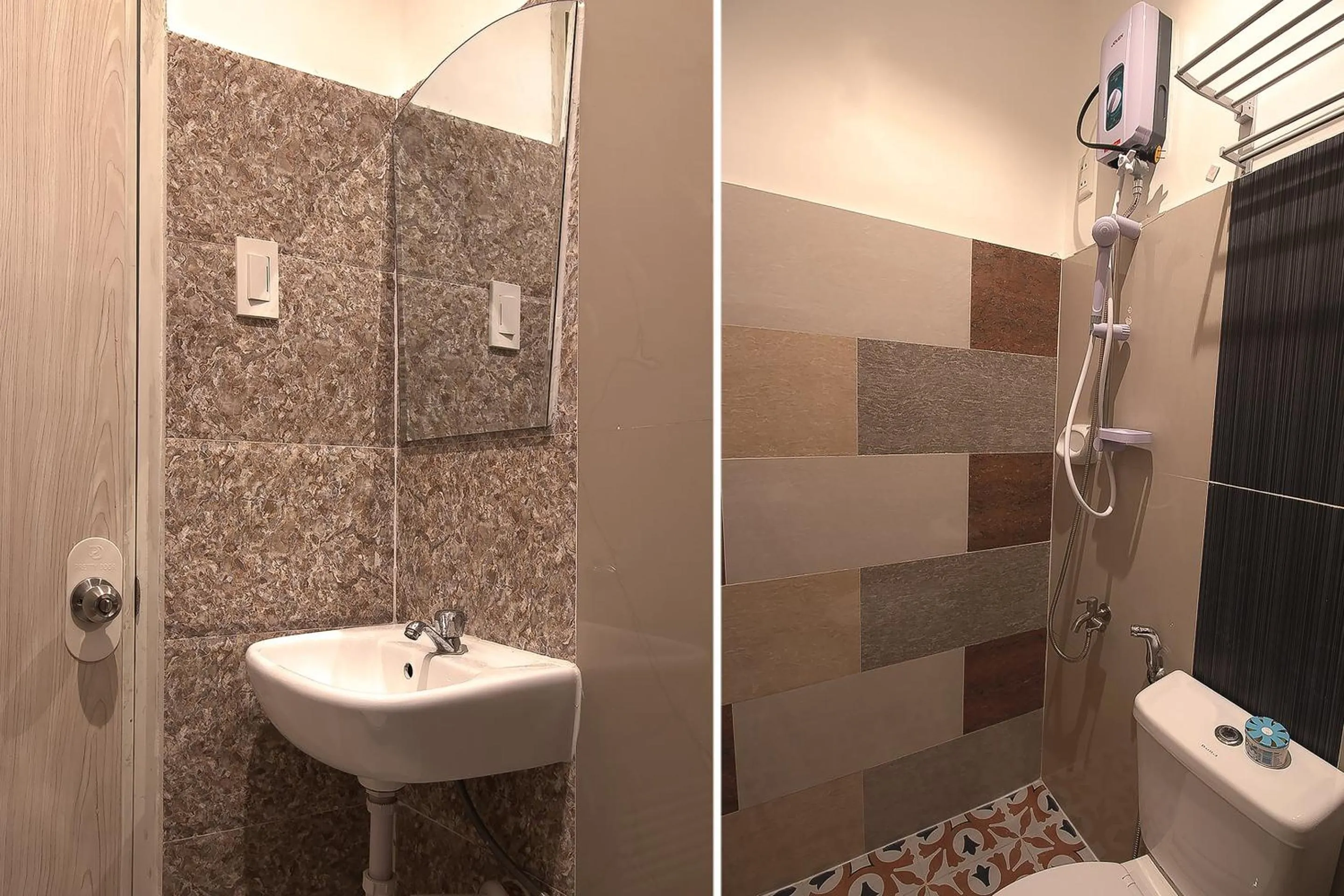 Bathroom in OYO 685 K Fortune Apartelle