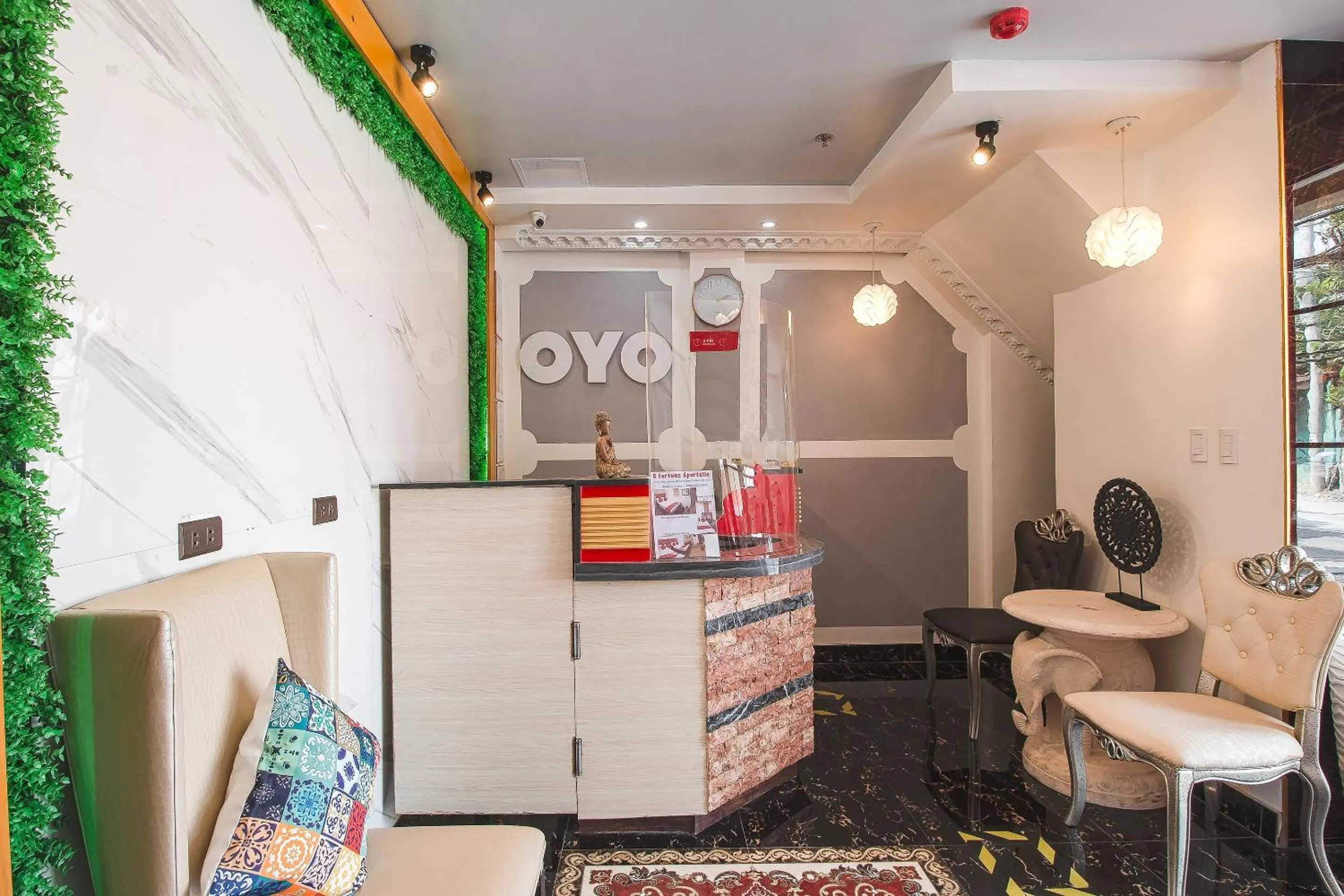Lobby or reception in OYO 685 K Fortune Apartelle
