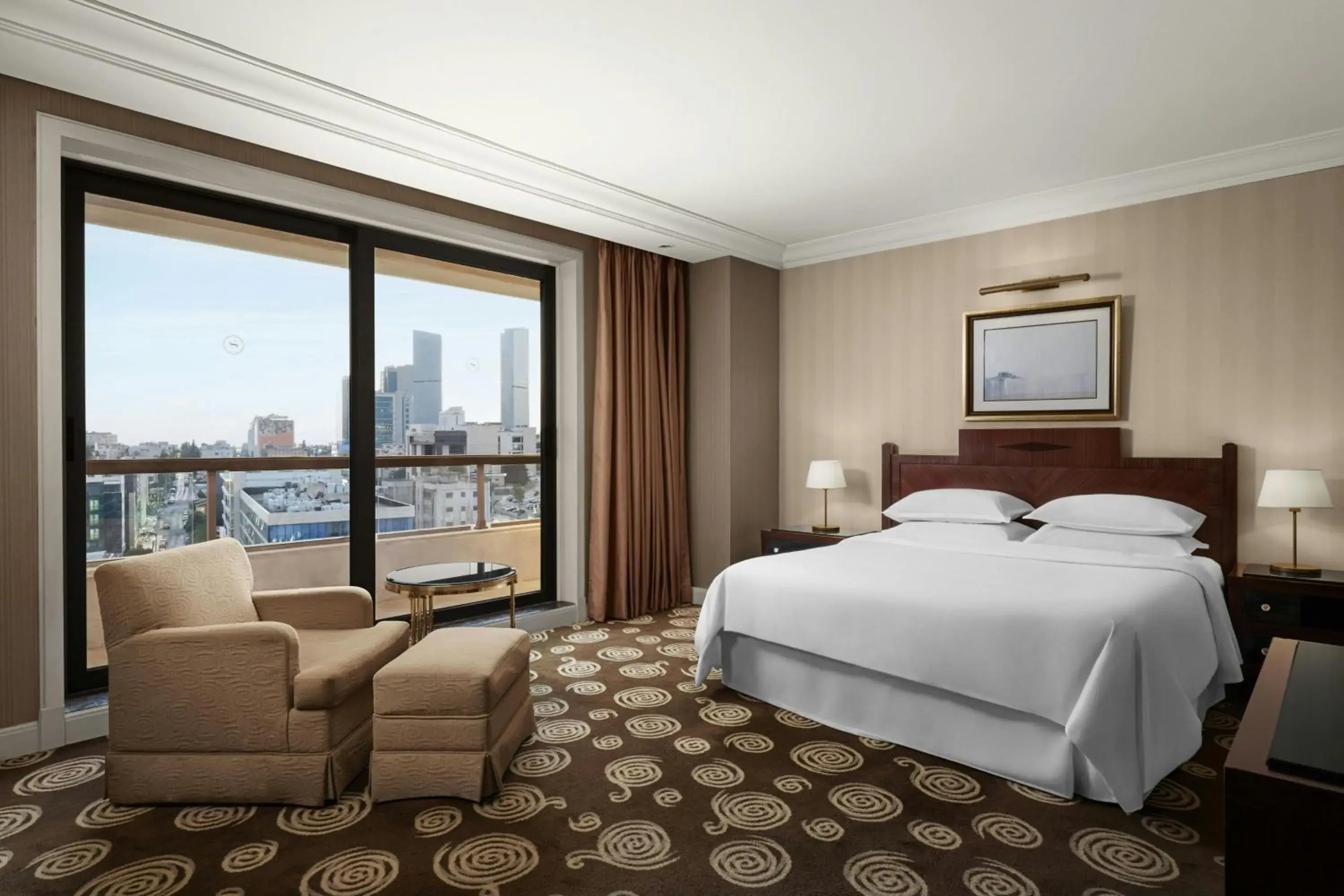 Club King Bed, Club lounge access, Guest room, 1 King in Sheraton Amman Al Nabil Hotel Club King Bed, Club lounge access, Guest room, 1 King in Sheraton Amman Al Nabil Hotel