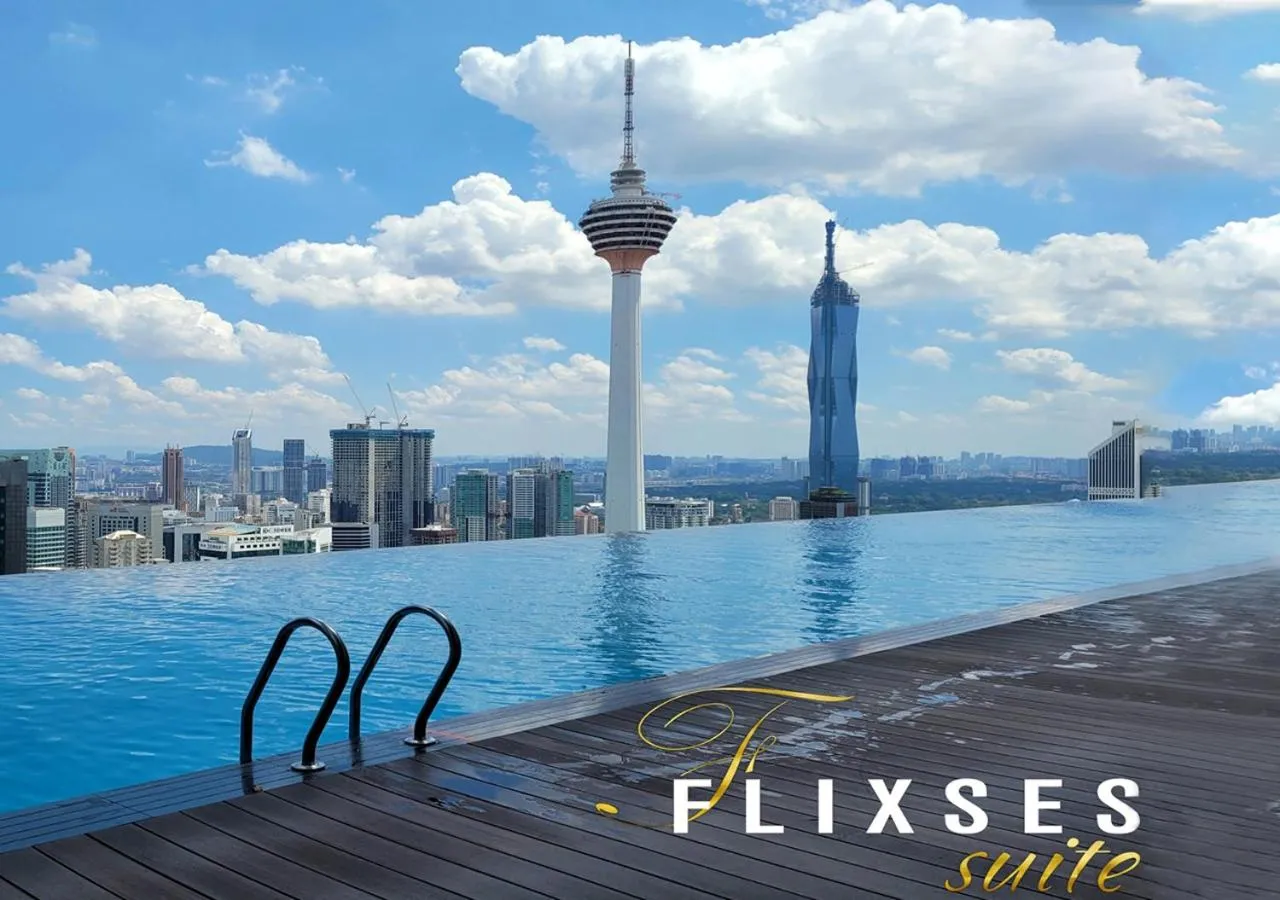 Pool view in Flixses Suites at Platinum KLCC