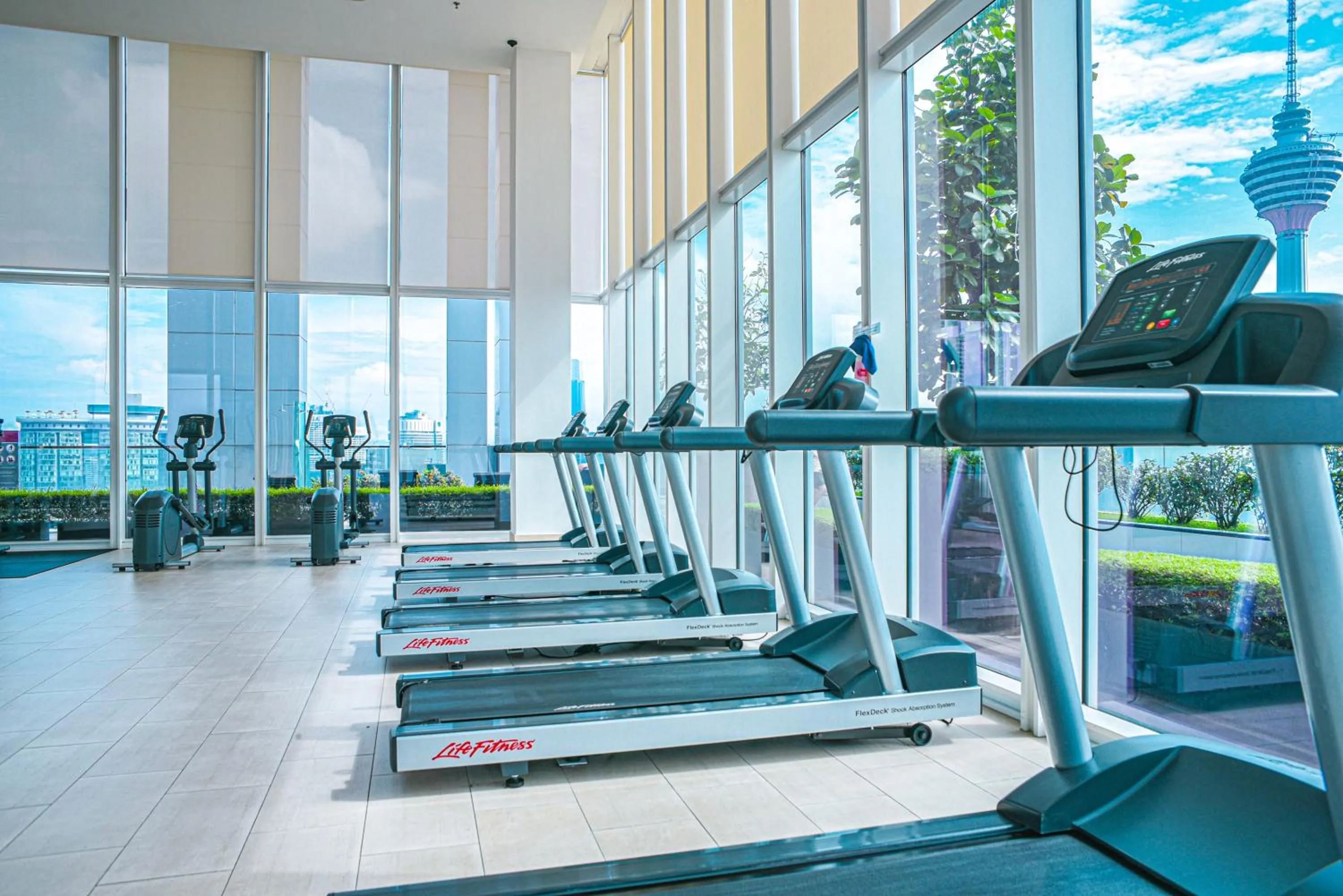 Fitness centre/facilities in Flixses Suites at Platinum KLCC
