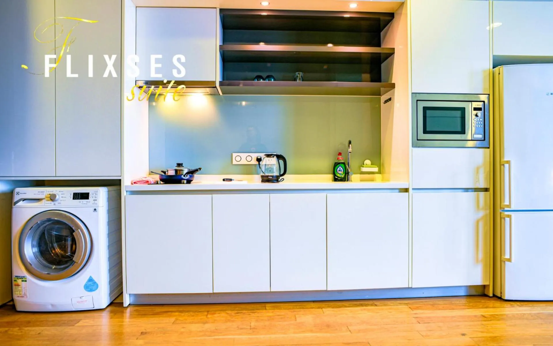 Kitchen or kitchenette in Flixses Suites at Platinum KLCC