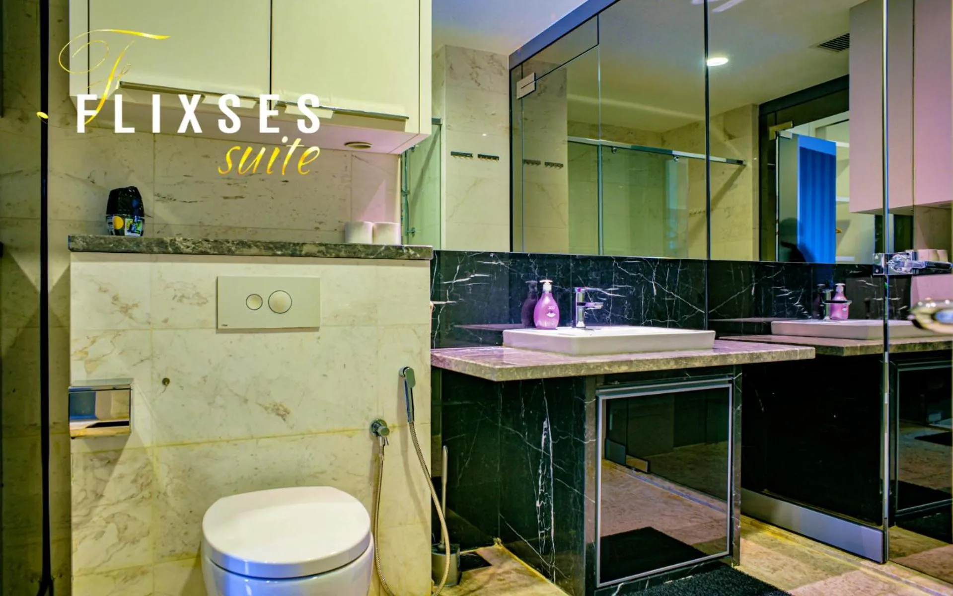 Bathroom in Flixses Suites at Platinum KLCC