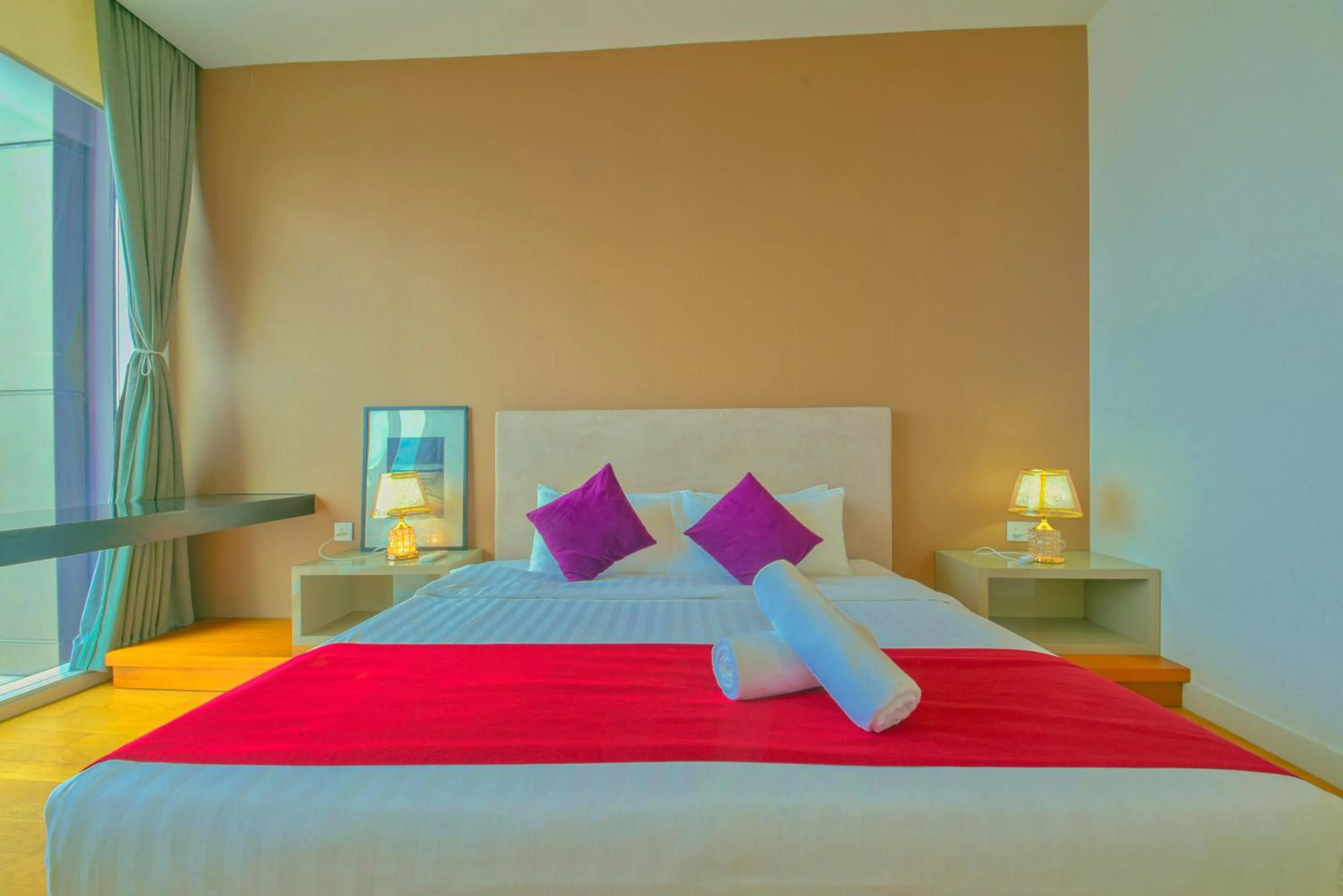 Bed in Flixses Suites at Platinum KLCC