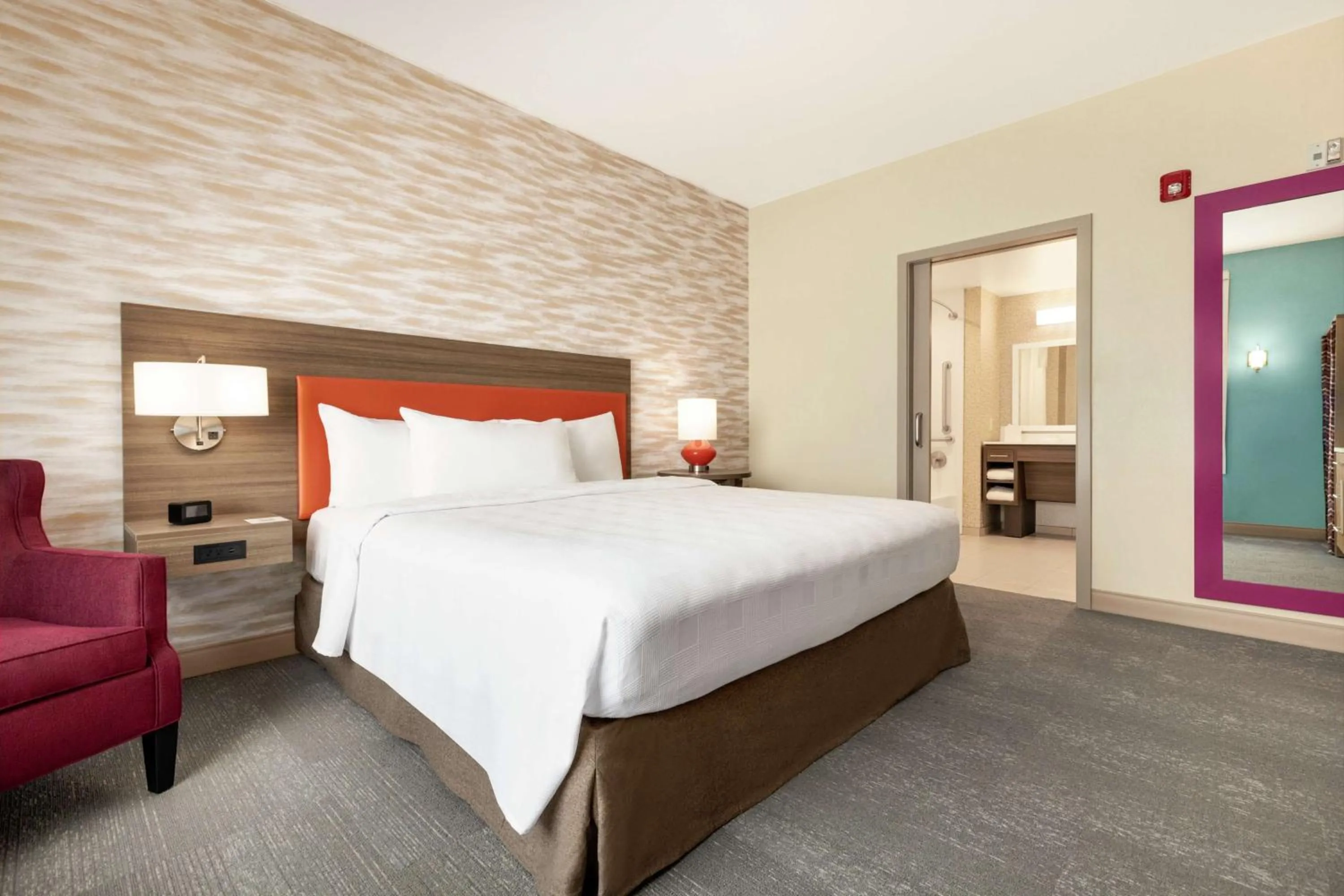 Bed in Home2 Suites by Hilton New Brunswick, NJ