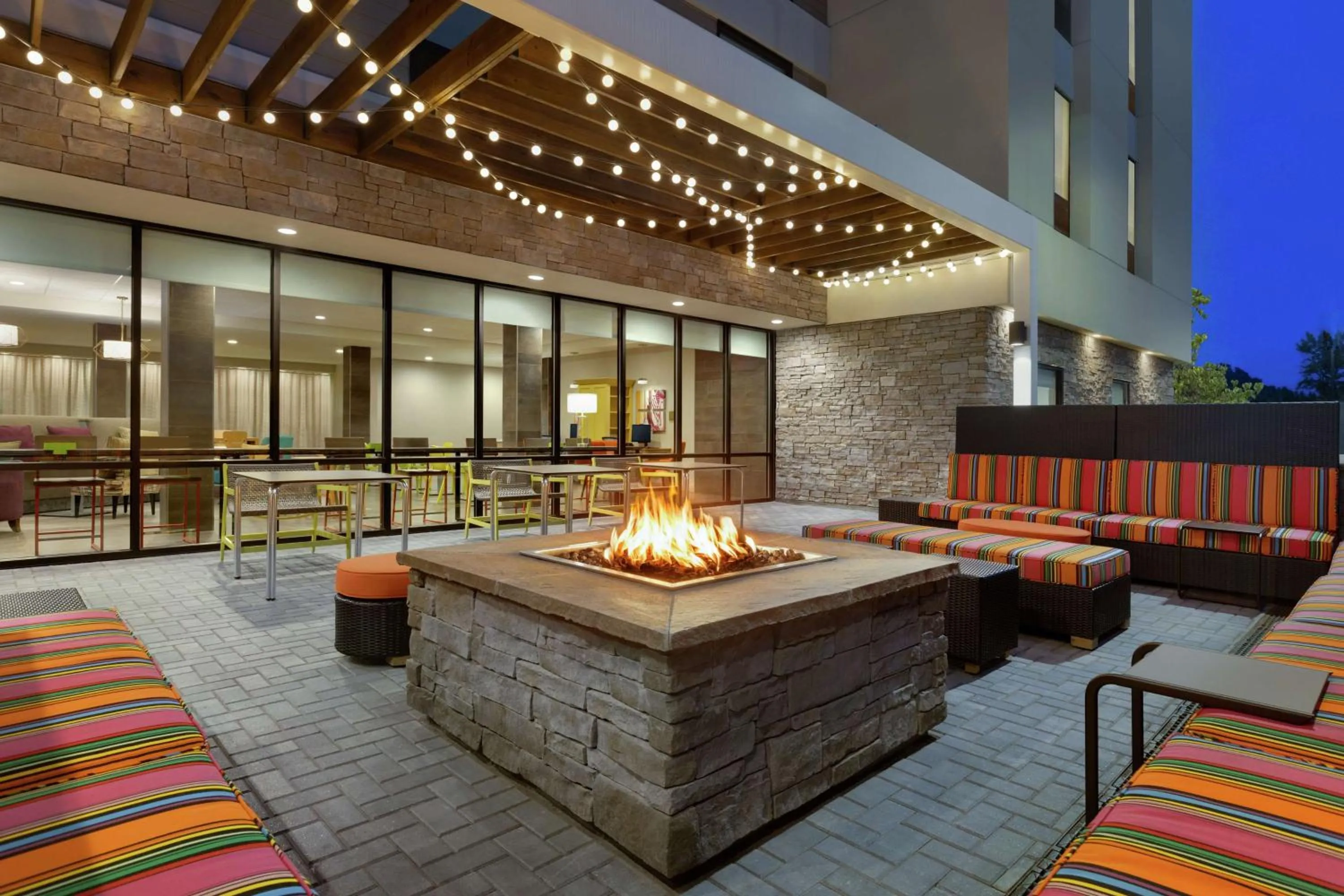 Patio in Home2 Suites by Hilton New Brunswick, NJ