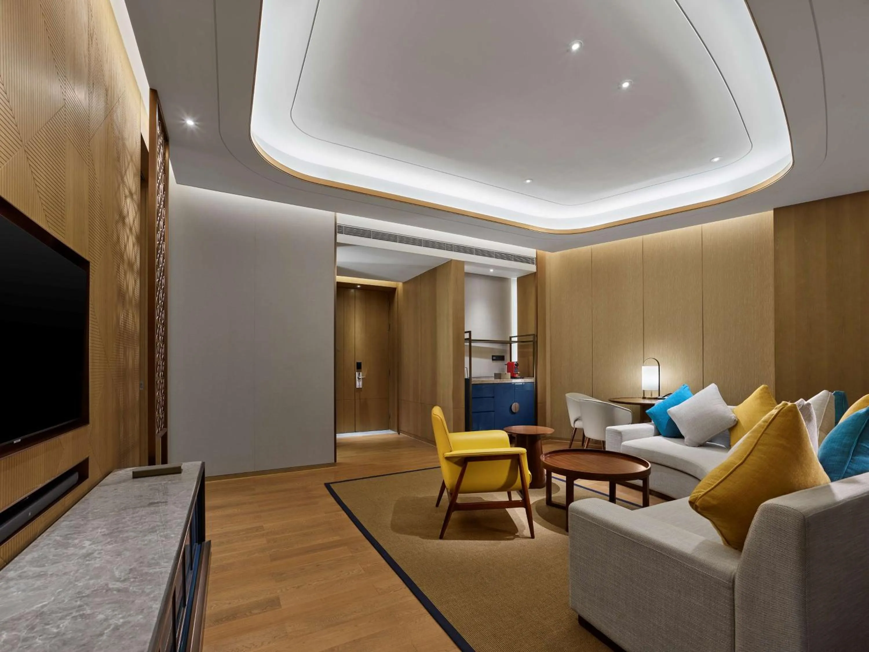 Bedroom in Hilton Hainan Ocean Flower Island