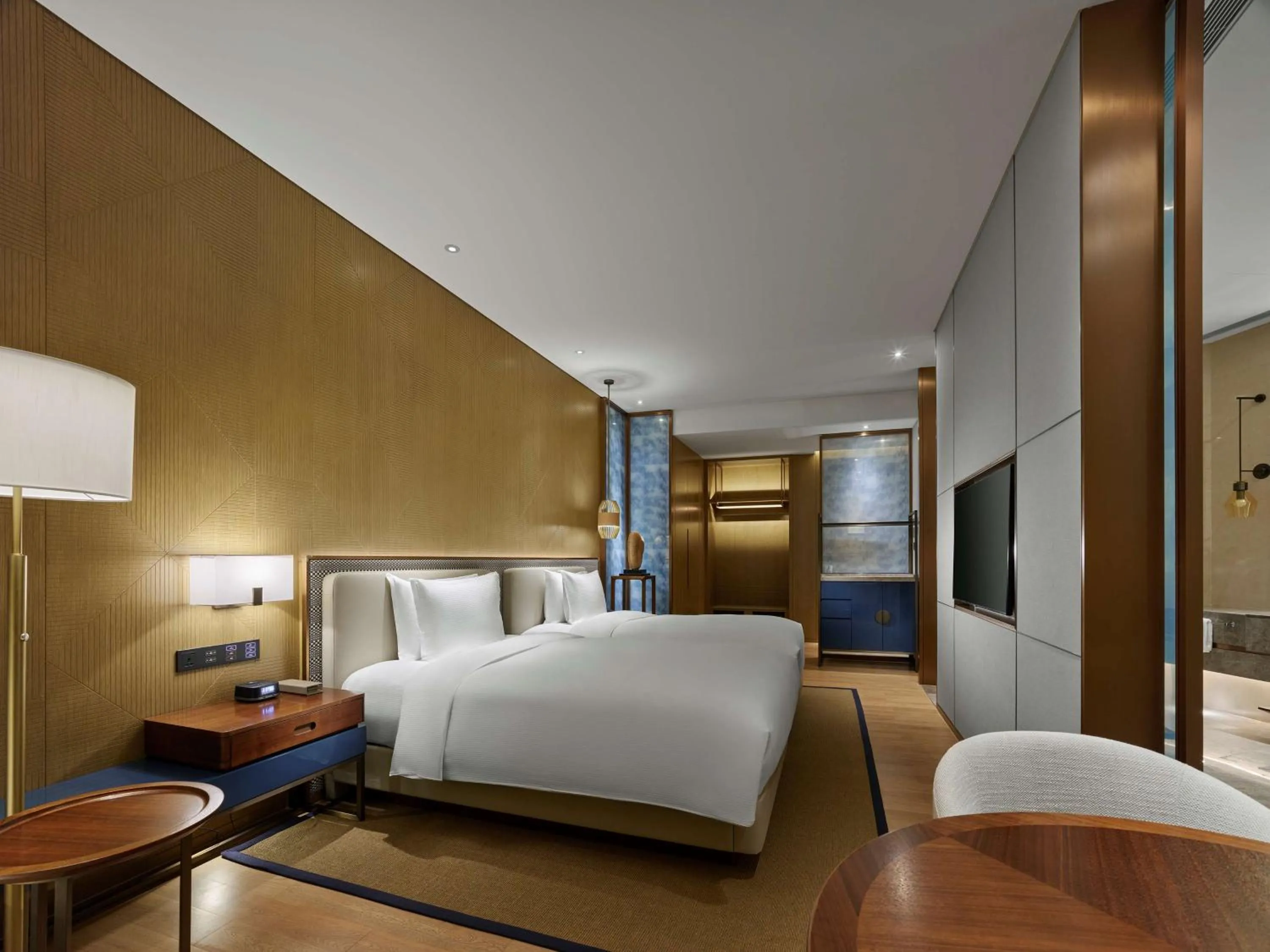Bedroom, Bed in Hilton Hainan Ocean Flower Island