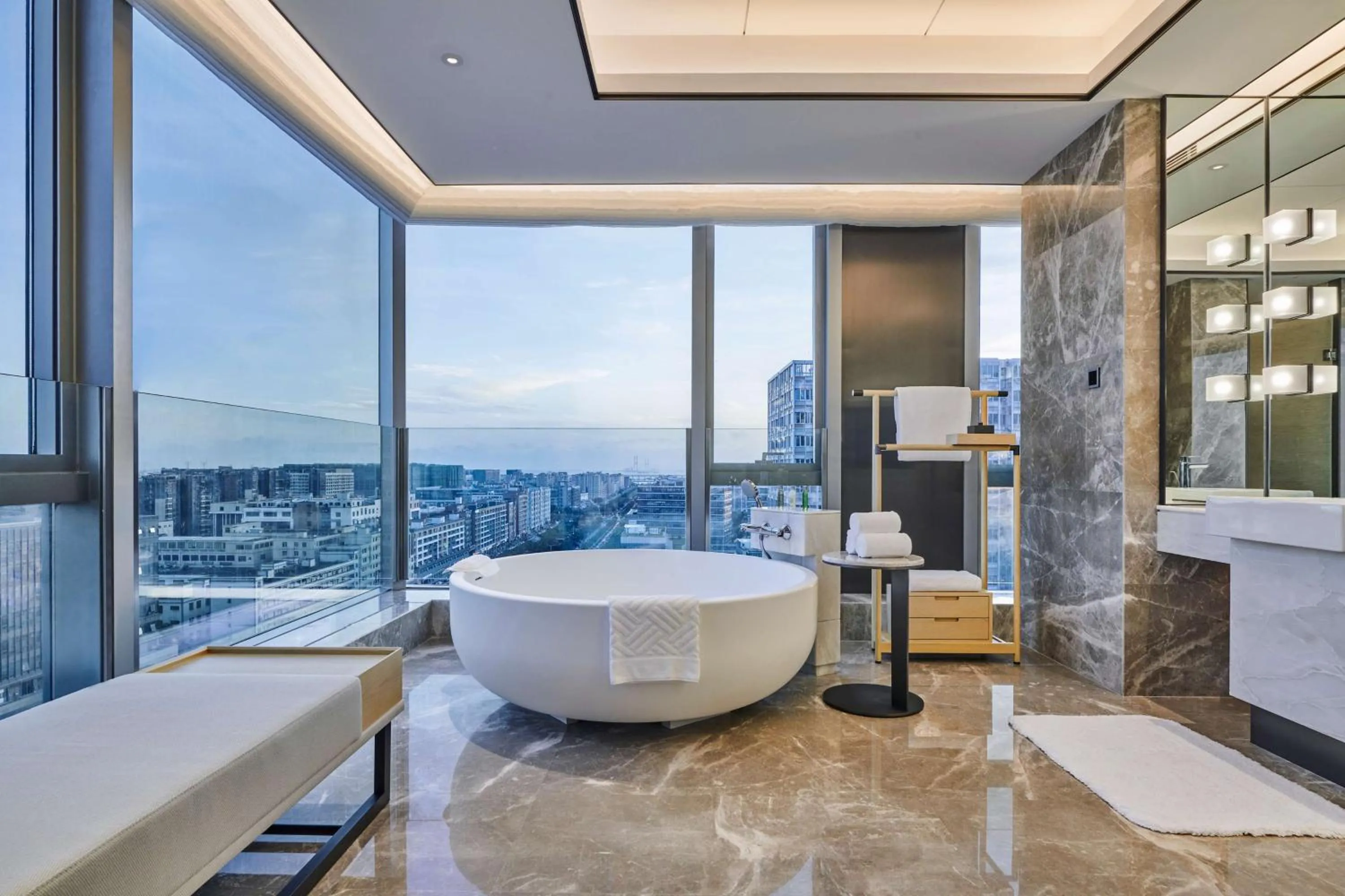 Bathroom in DoubleTree by Hilton Shenzhen Airport