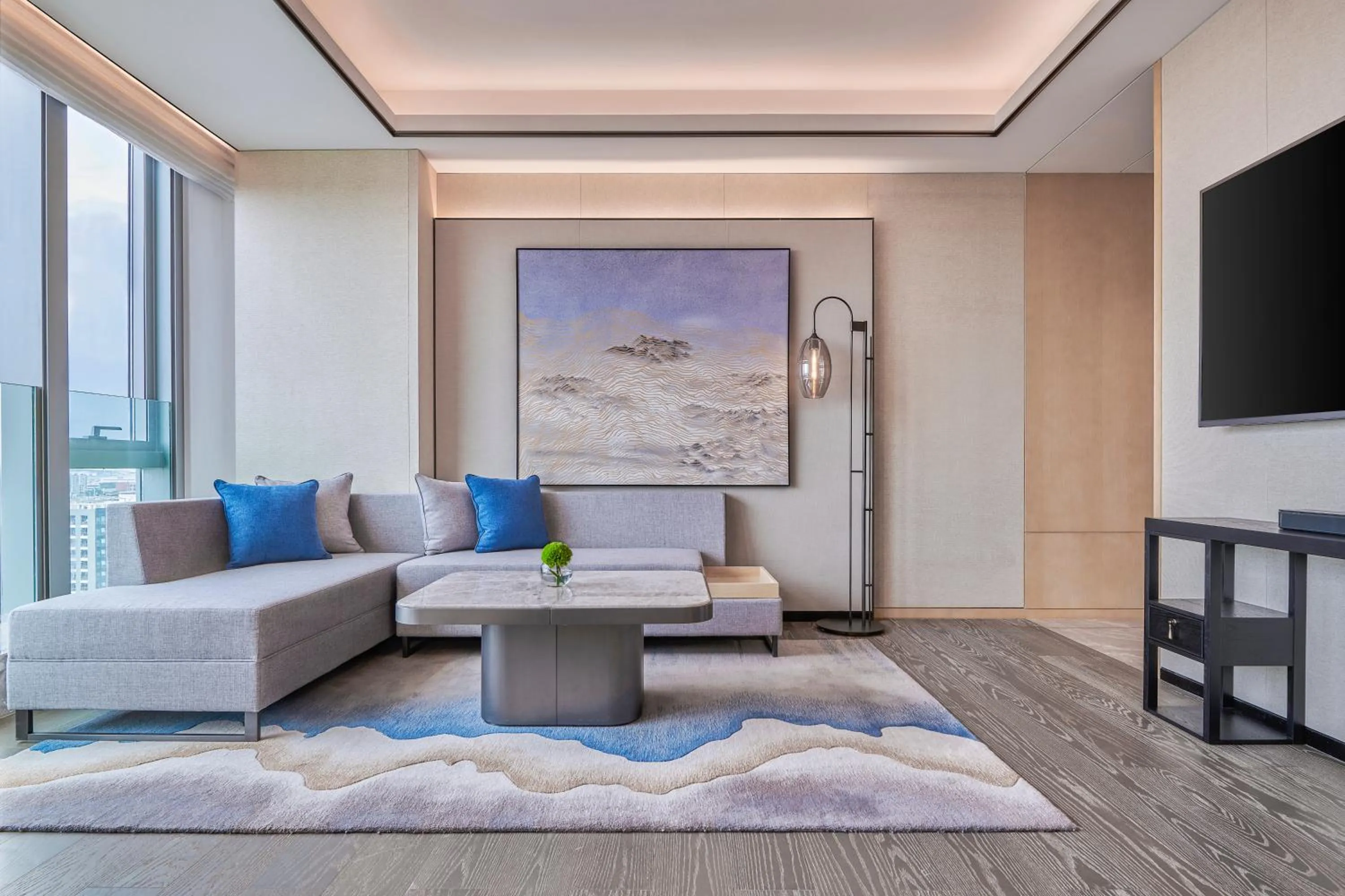 Living room in DoubleTree by Hilton Shenzhen Airport
