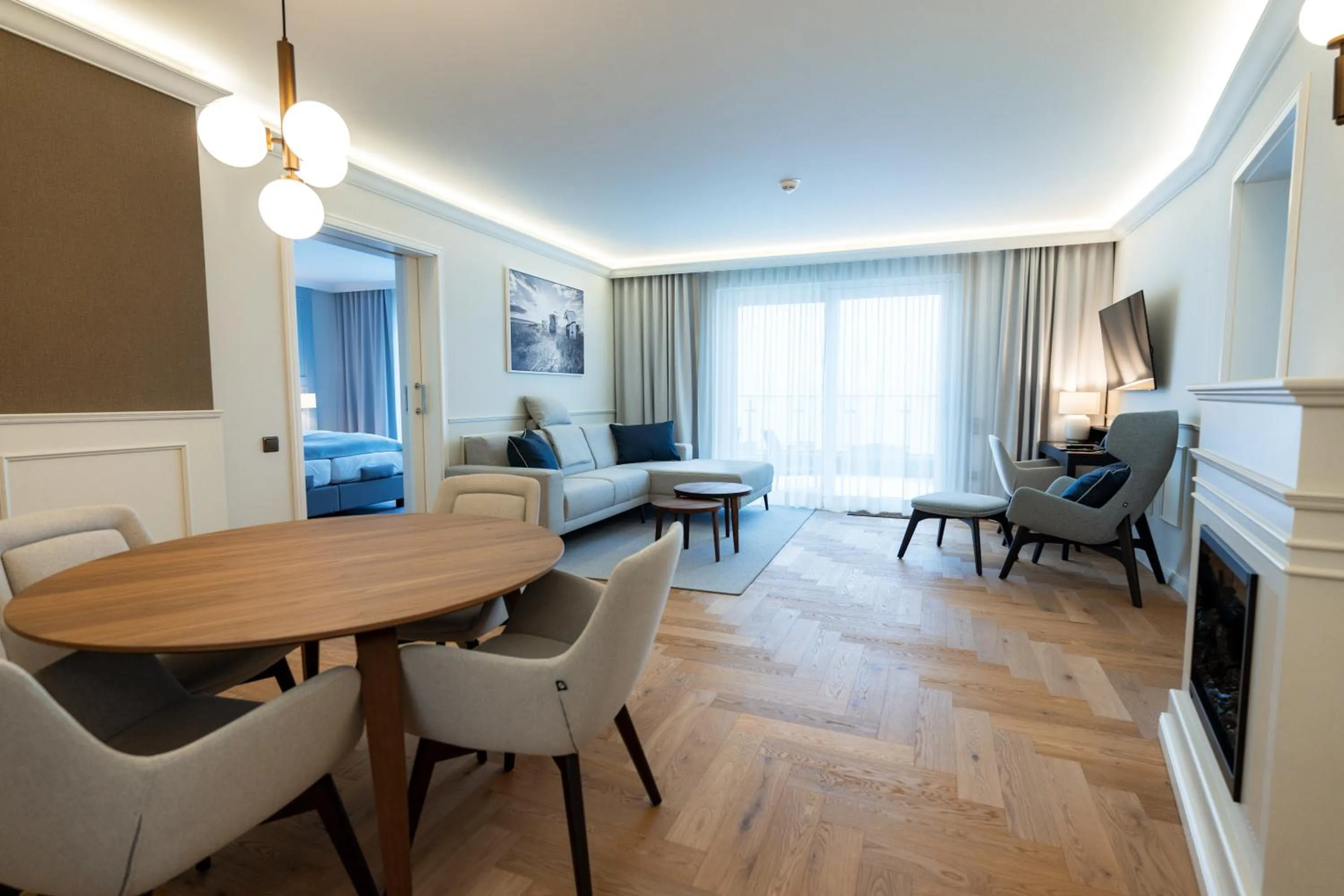 Living room in Hotel Strandperle