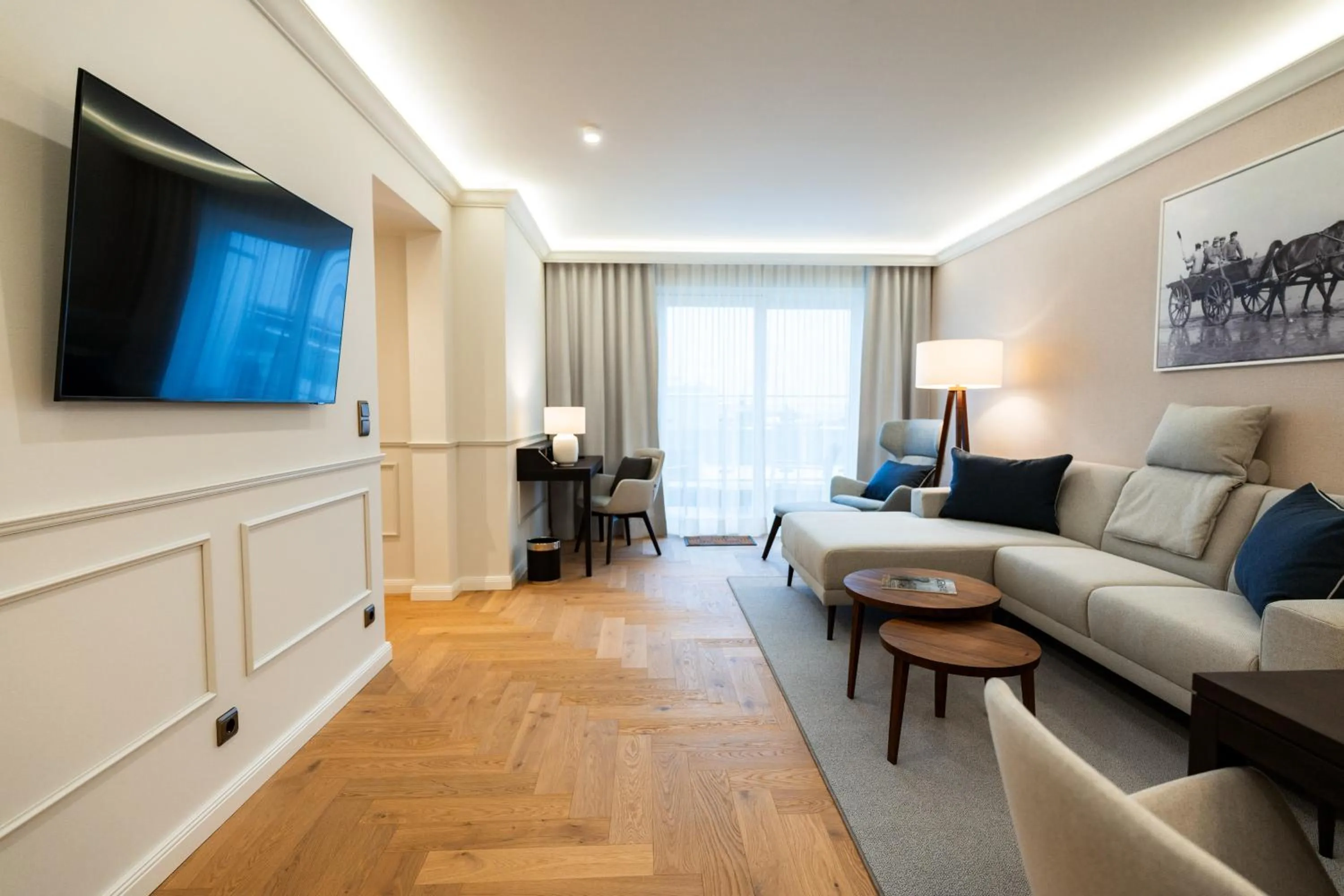 Living room in Hotel Strandperle