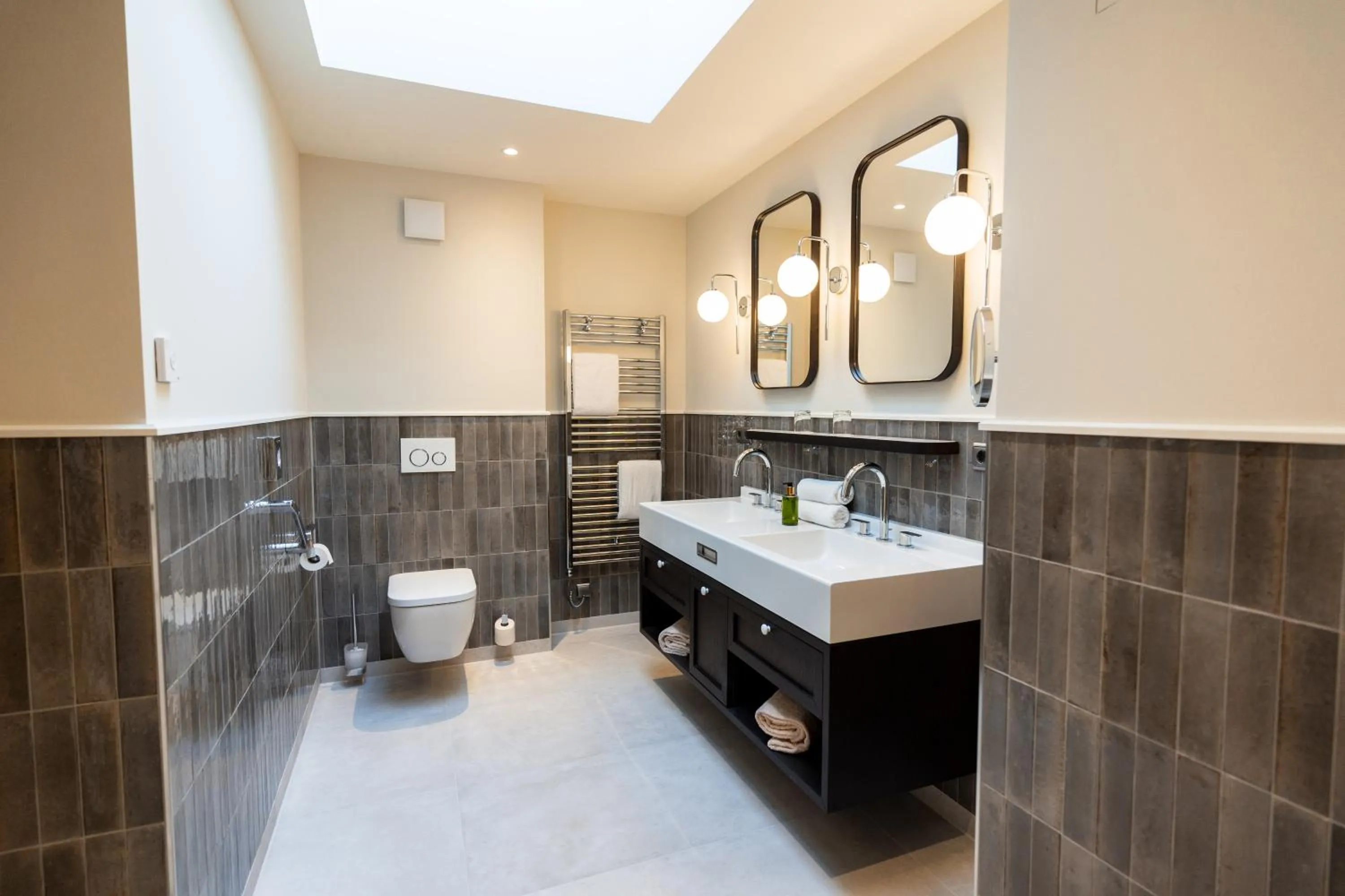 Bathroom in Hotel Strandperle