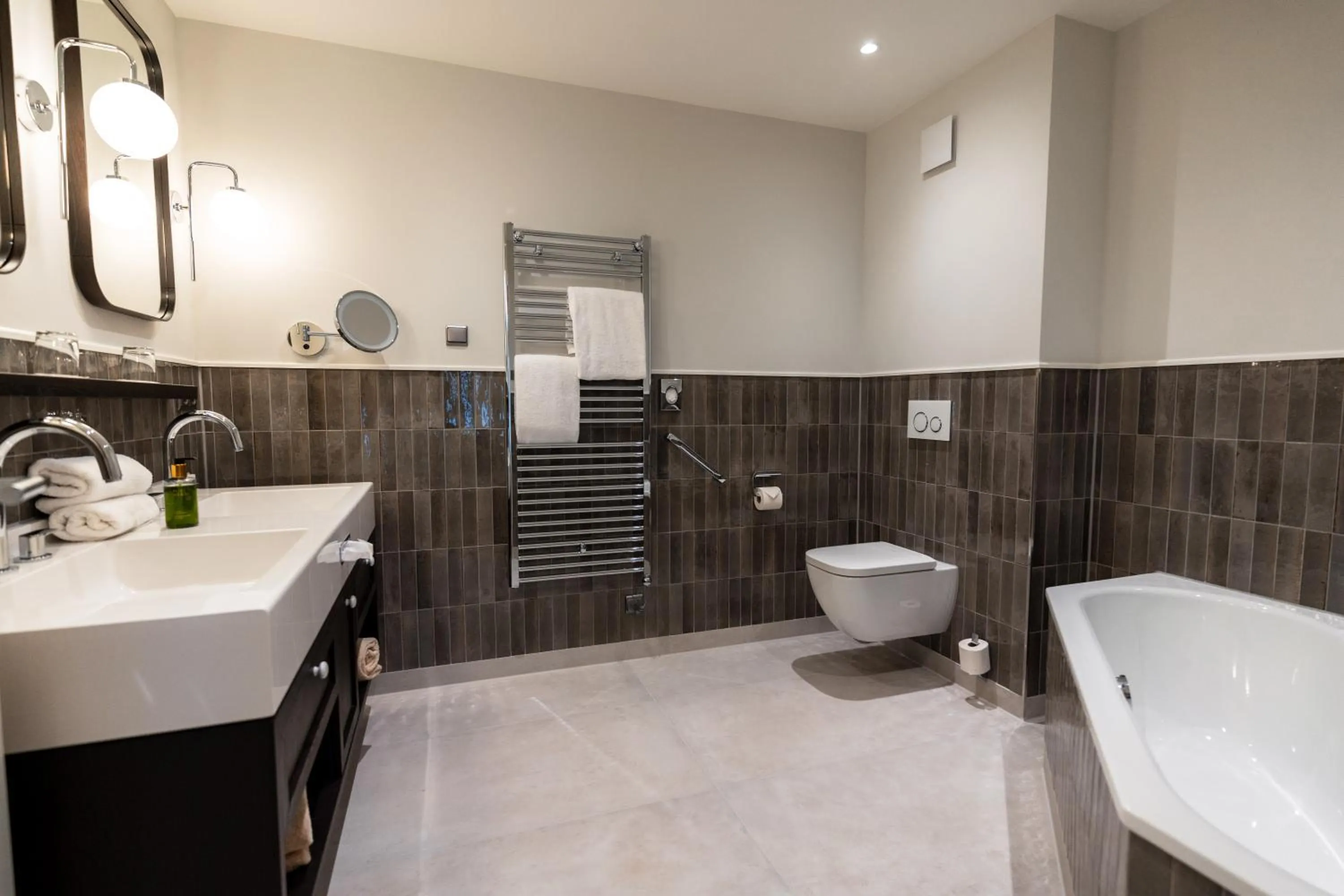 Bathroom in Hotel Strandperle