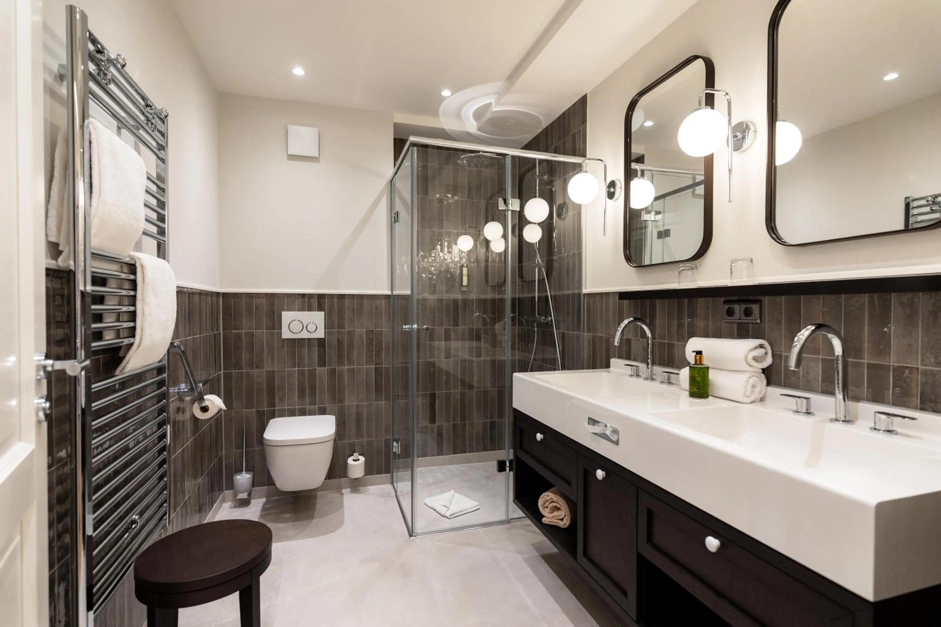 Bathroom in Hotel Strandperle