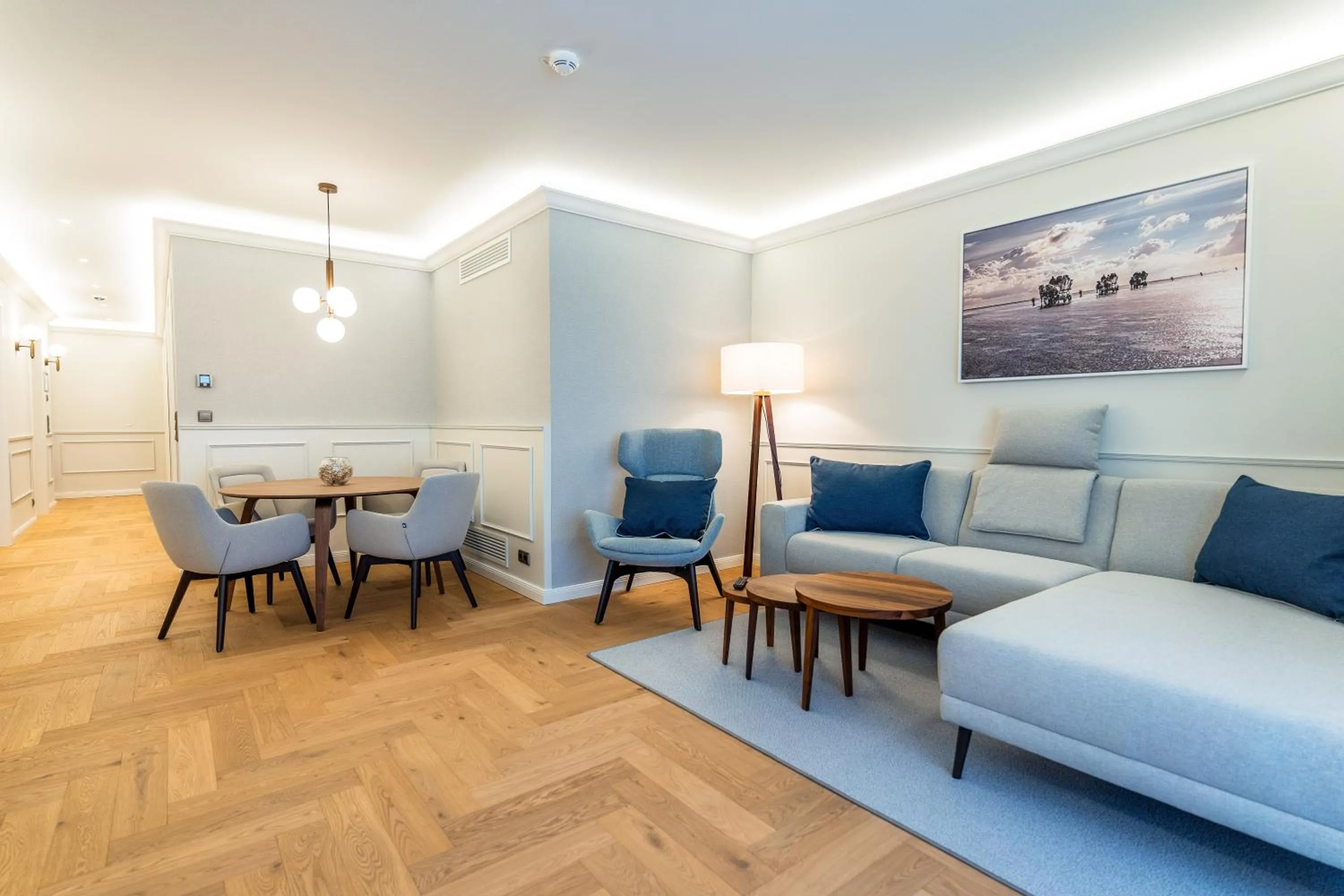 Living room in Hotel Strandperle