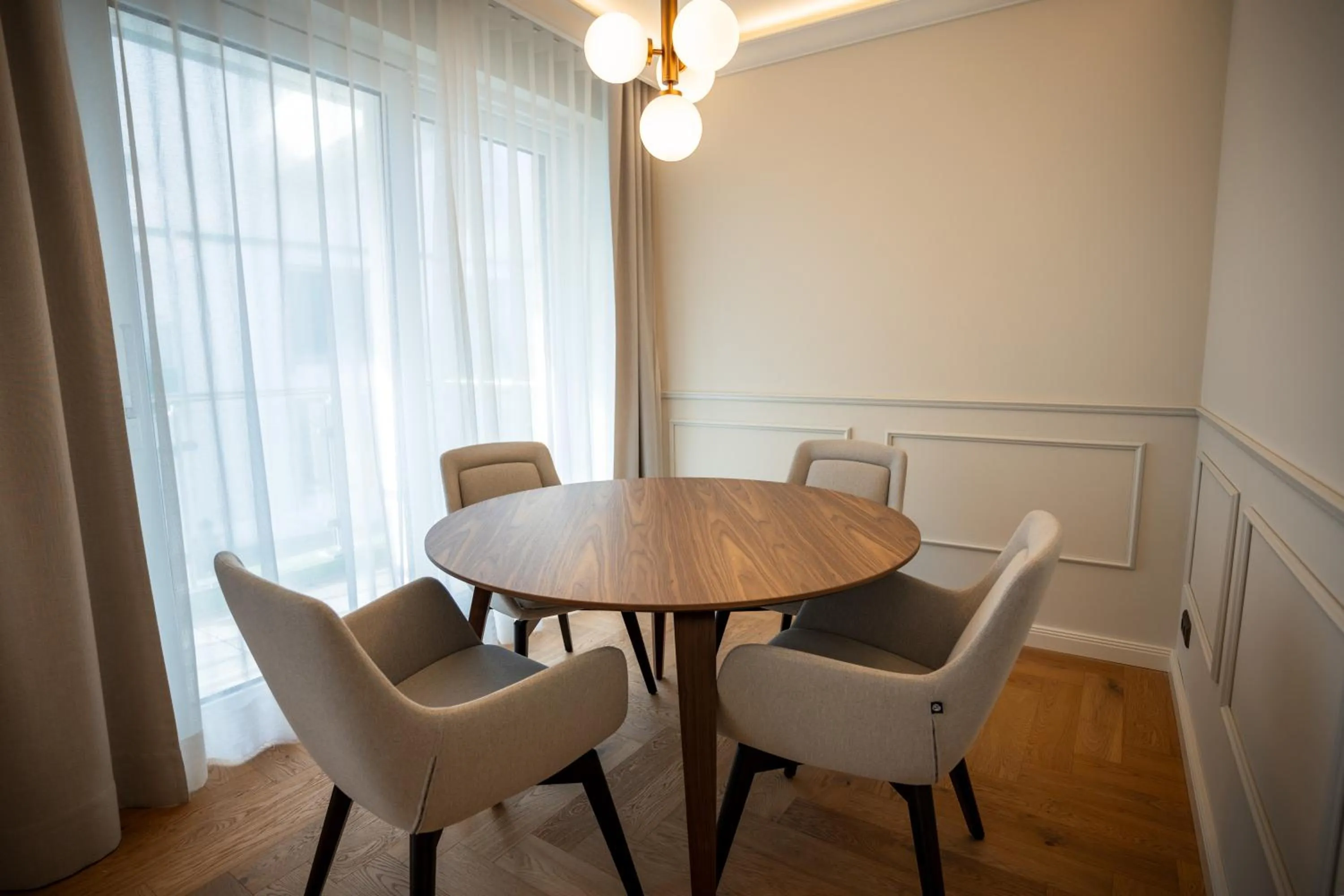Dining area in Hotel Strandperle
