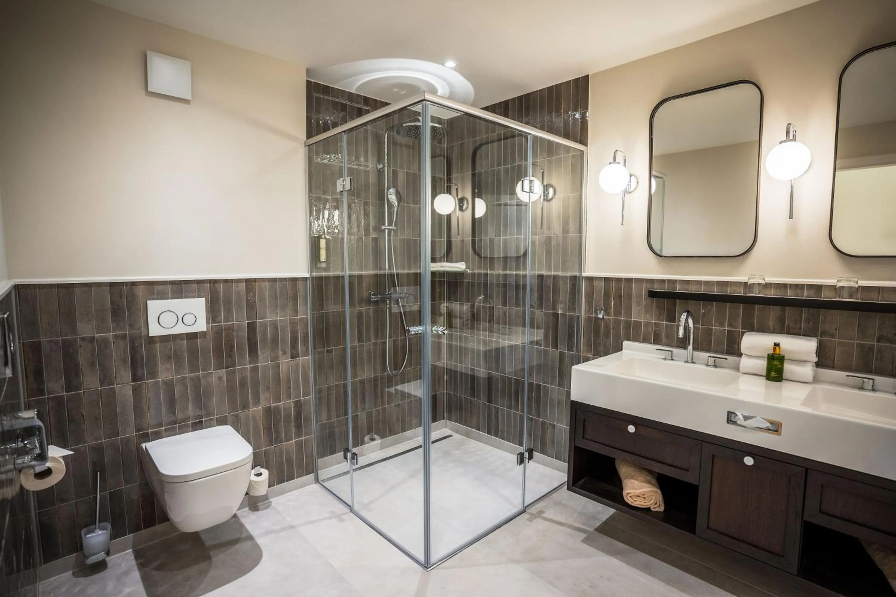 Bathroom in Hotel Strandperle