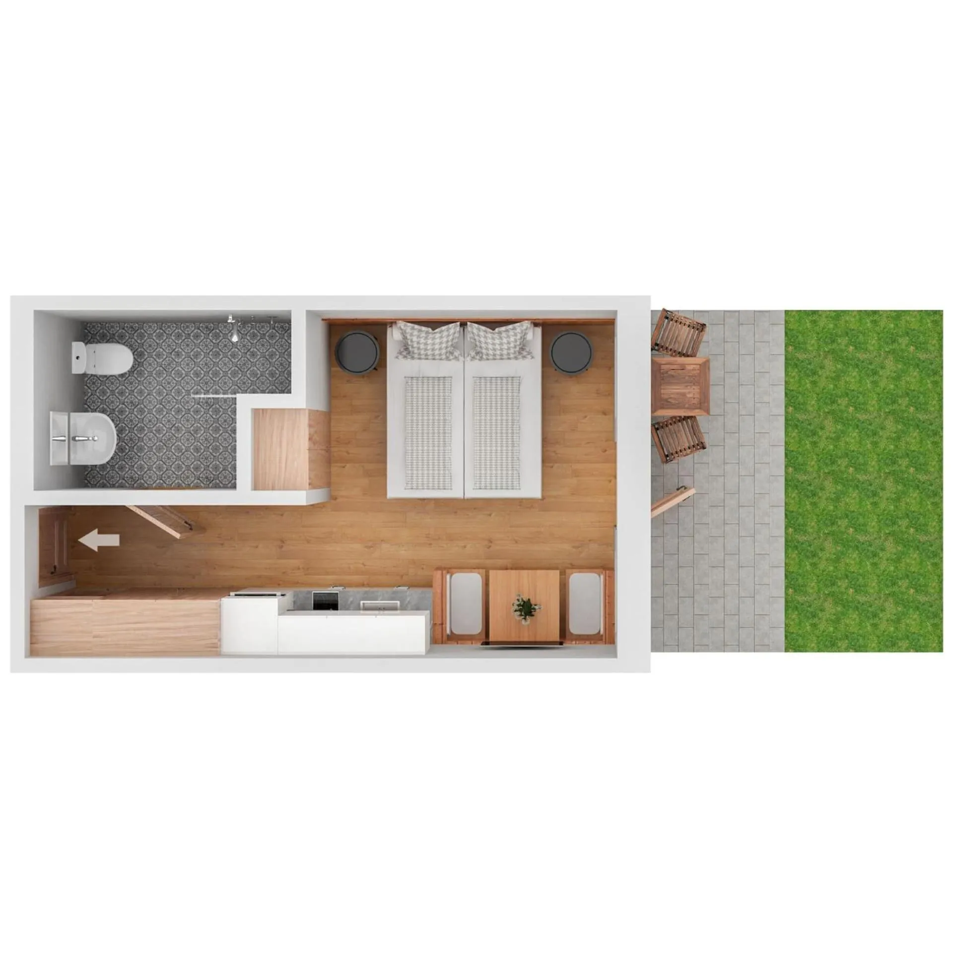 Floor plan in Berghaus Schröcken - Hotel Apartments Spa