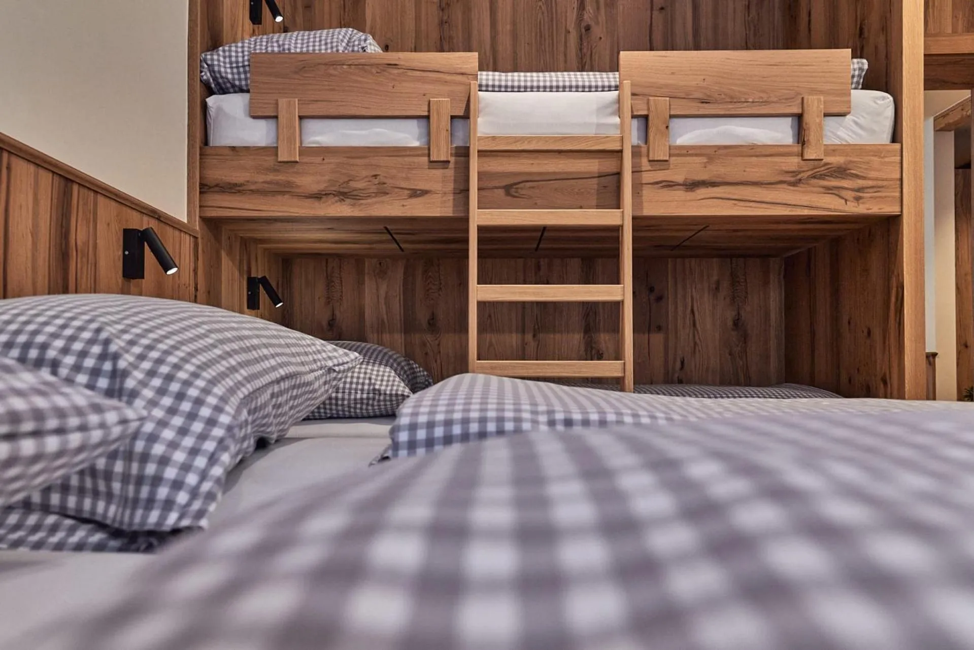 bunk bed, Bed in Berghaus Schröcken - Hotel Apartments Spa