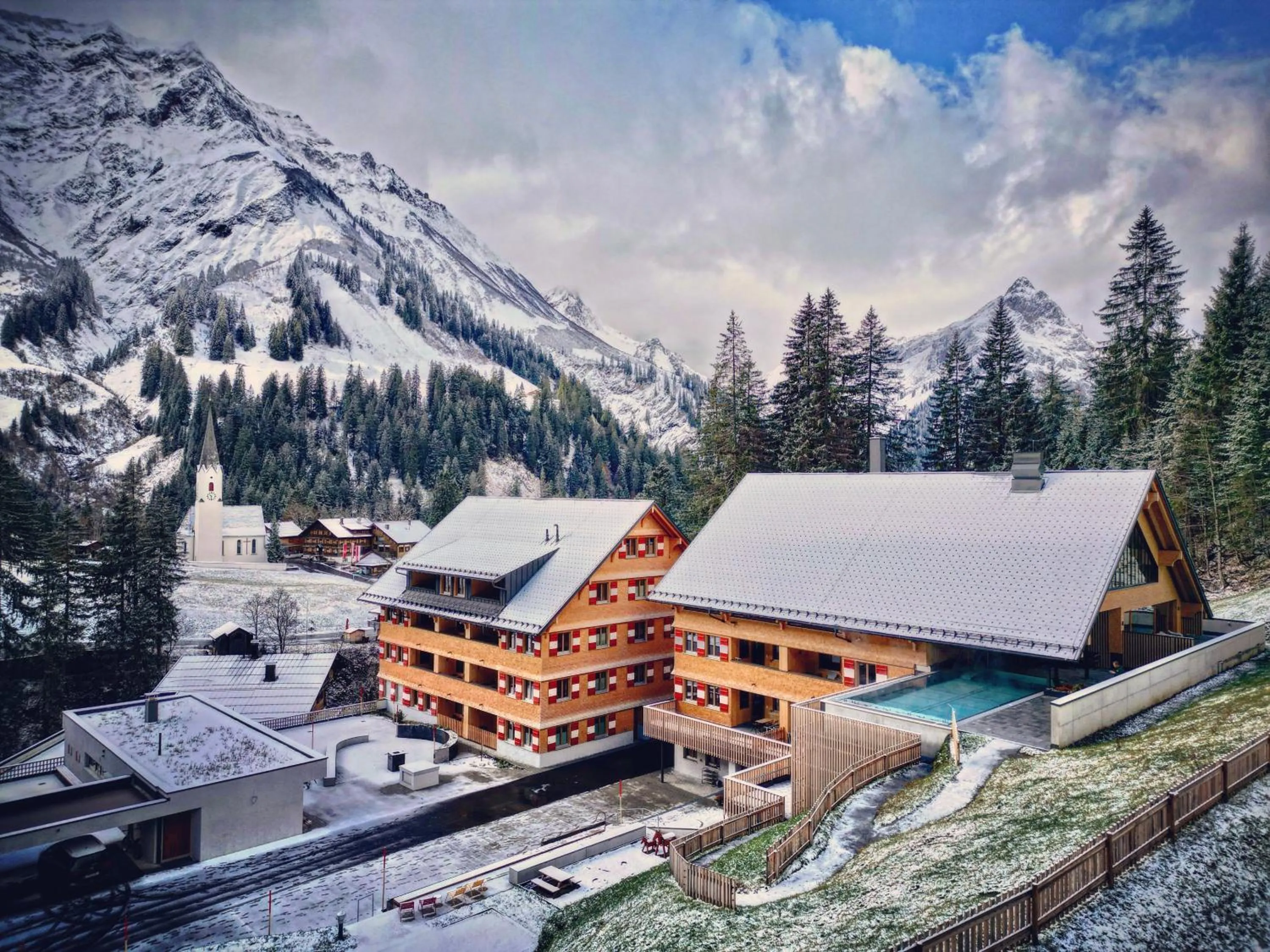 Berghaus Schröcken - Hotel Apartments Spa