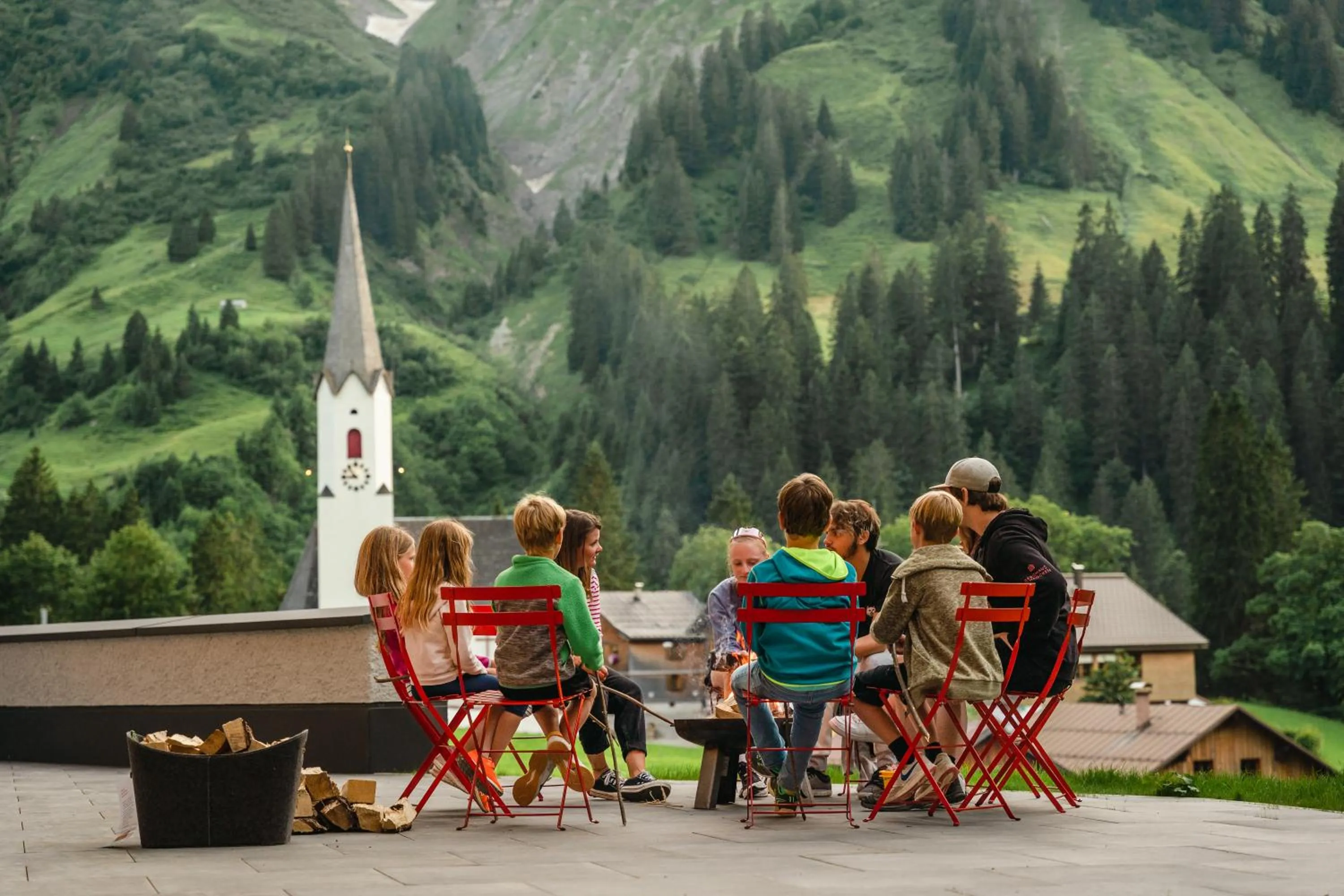 Kids's club in Berghaus Schröcken - Hotel Apartments Spa