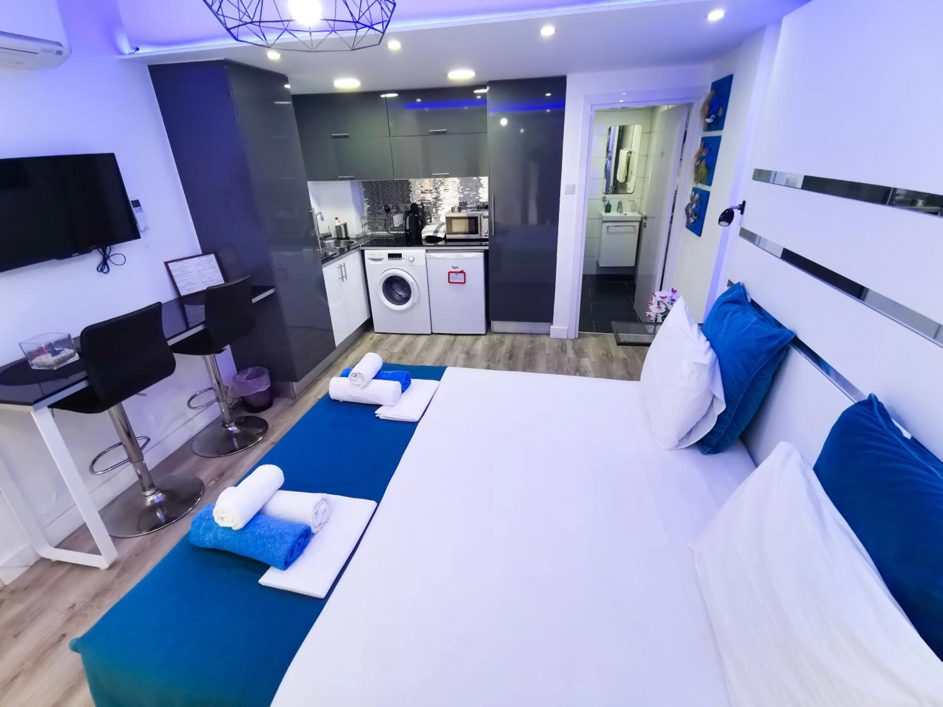 Kitchen or kitchenette in Mariandry Apartments