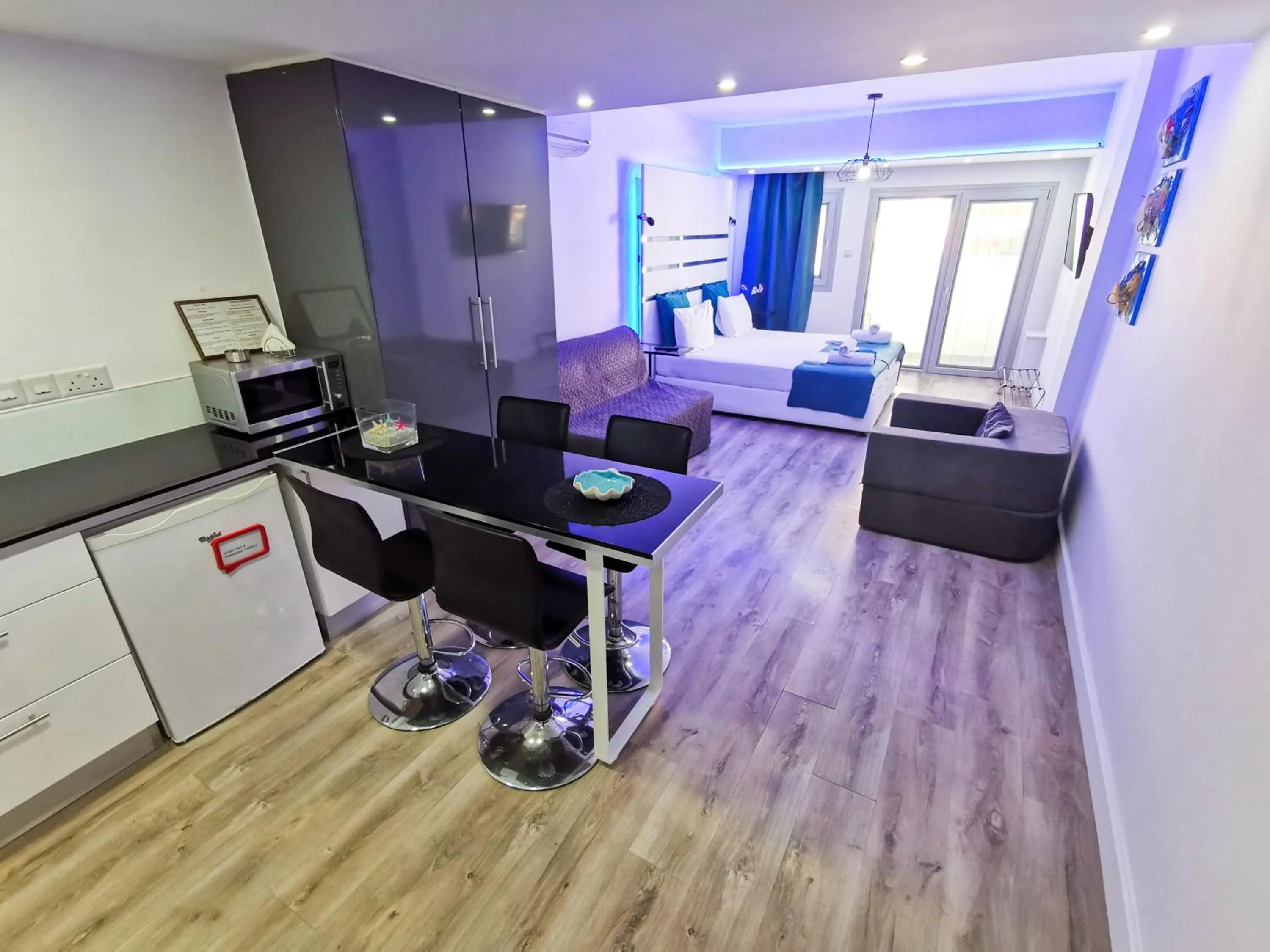 Kitchen or kitchenette in Mariandry Apartments