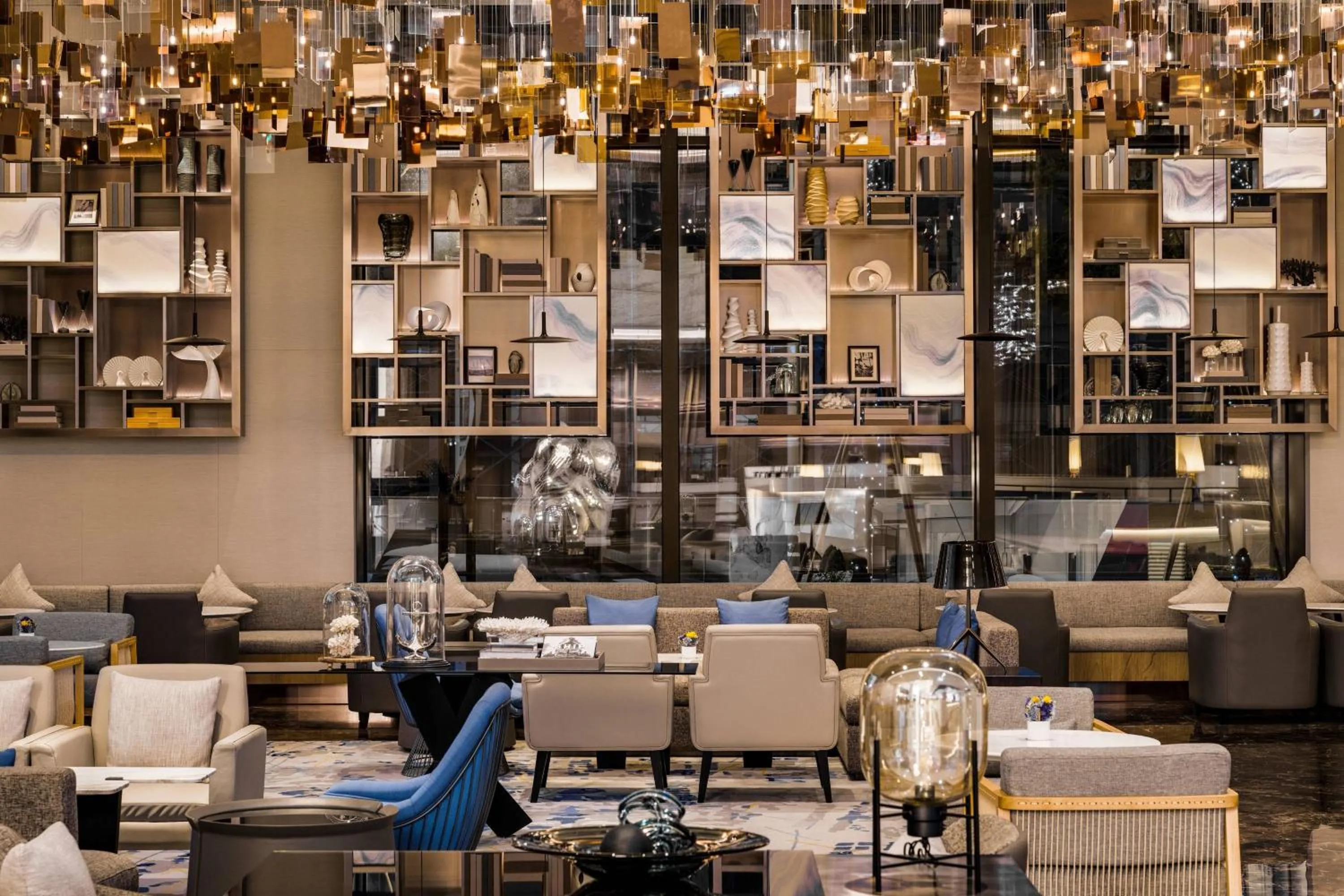 Lounge or bar in Kaohsiung Marriott Hotel