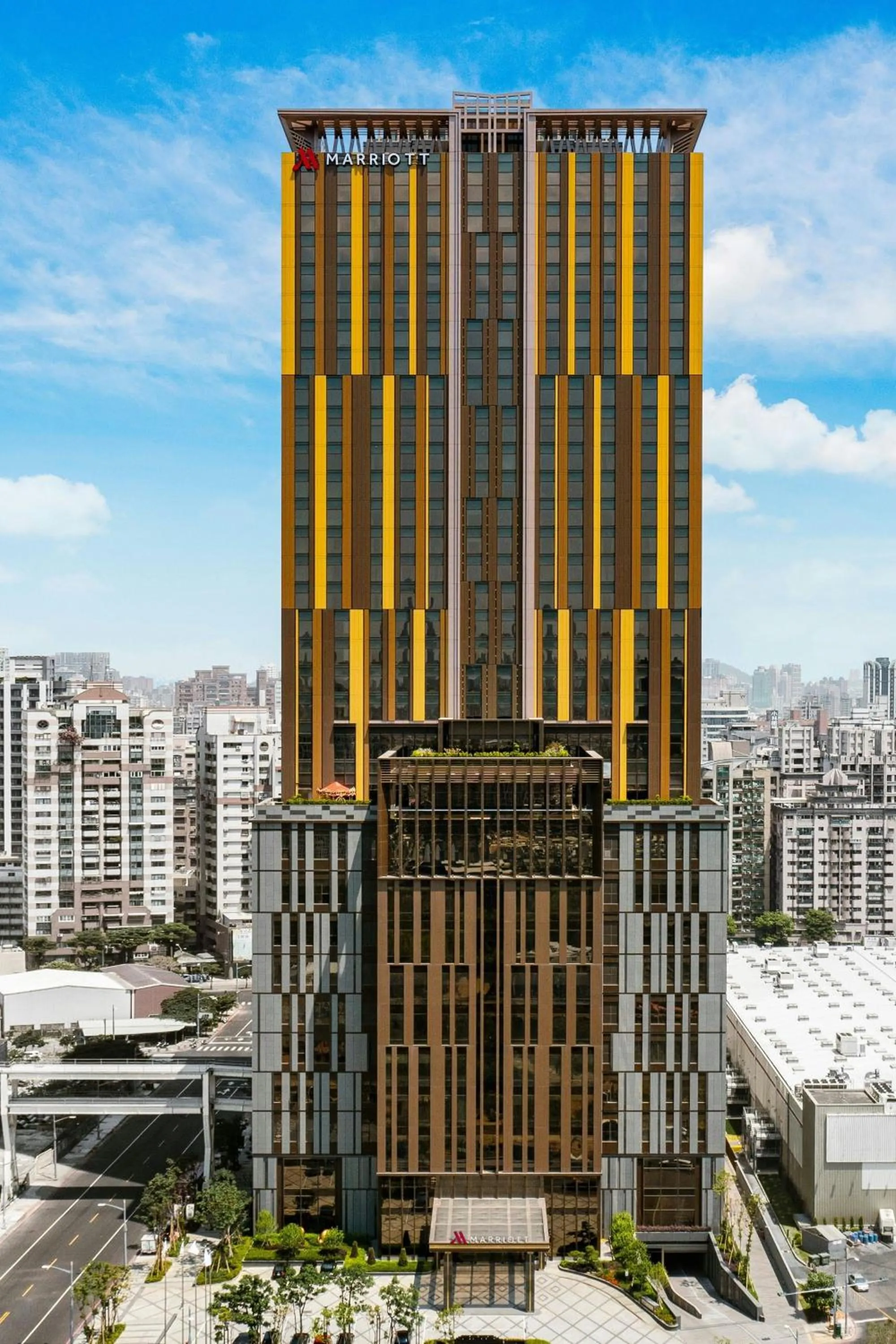 Property building in Kaohsiung Marriott Hotel