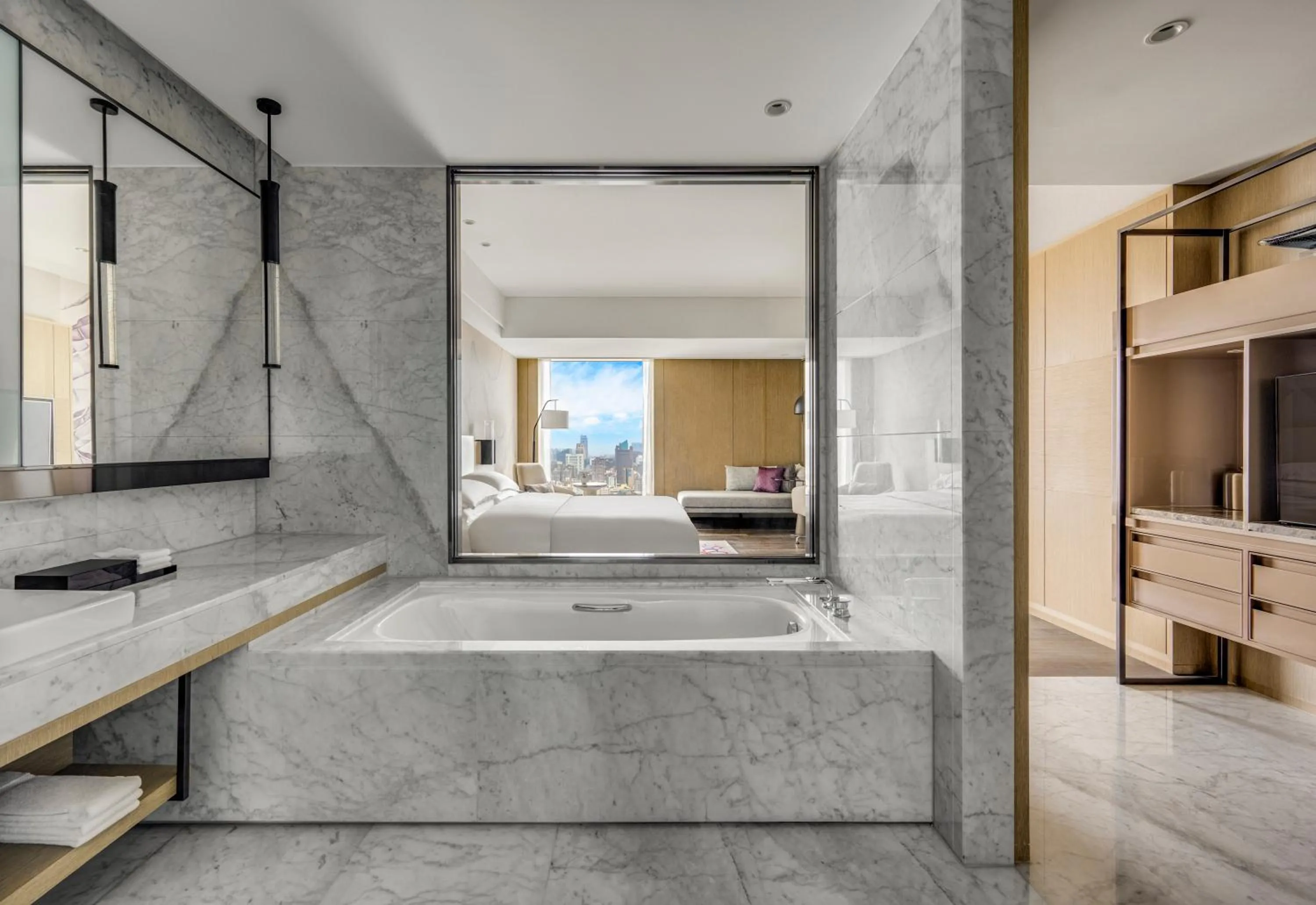 Toilet in Kaohsiung Marriott Hotel