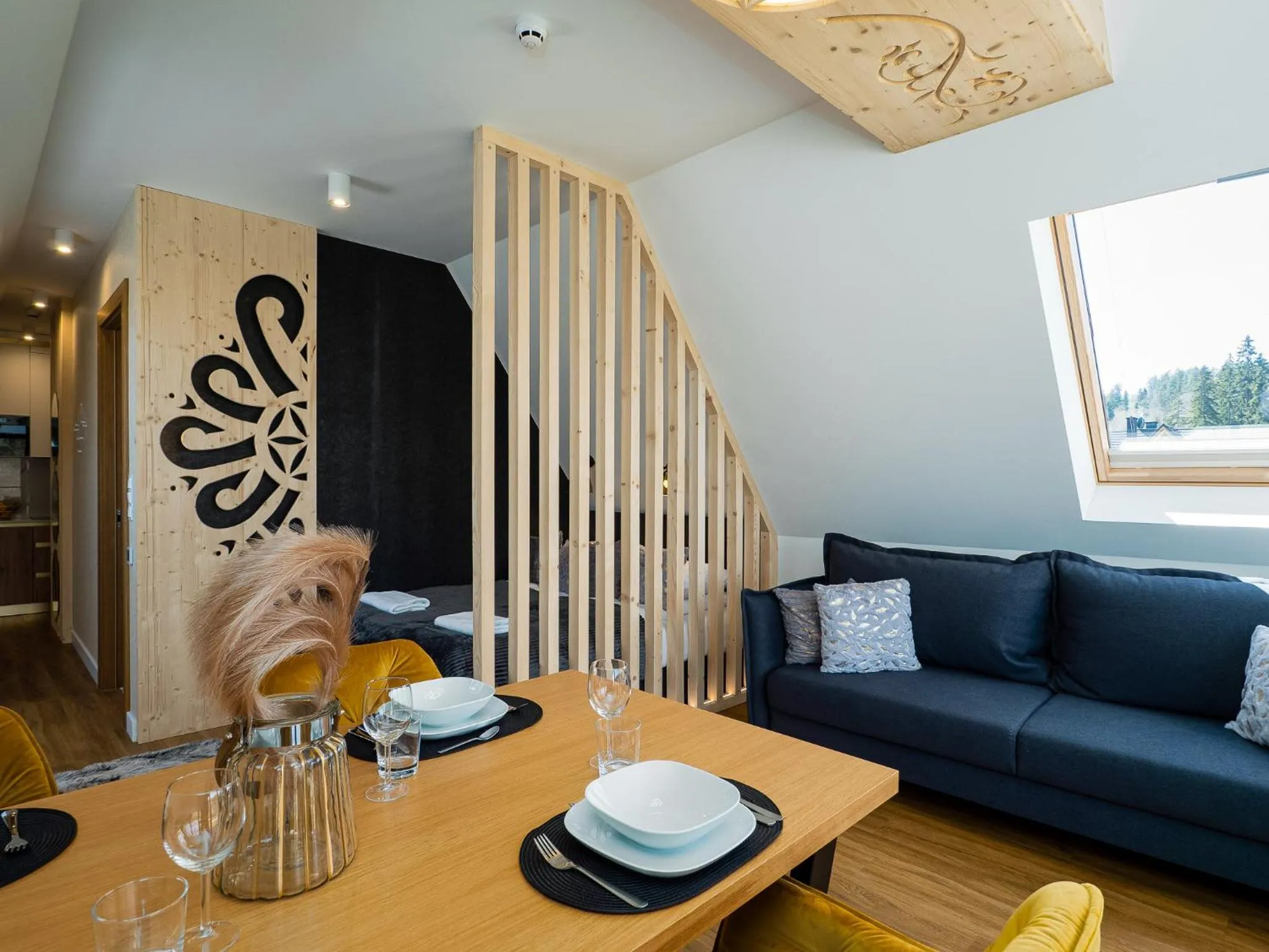 Living room in Aparthotel Góralski Spa 2