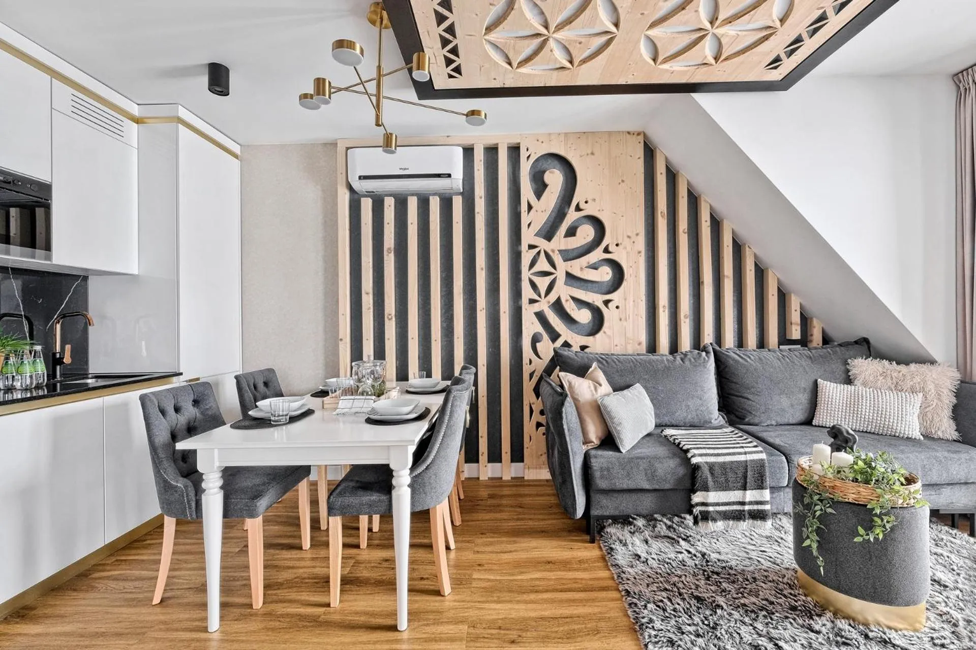 Living room in Aparthotel Góralski Spa 2