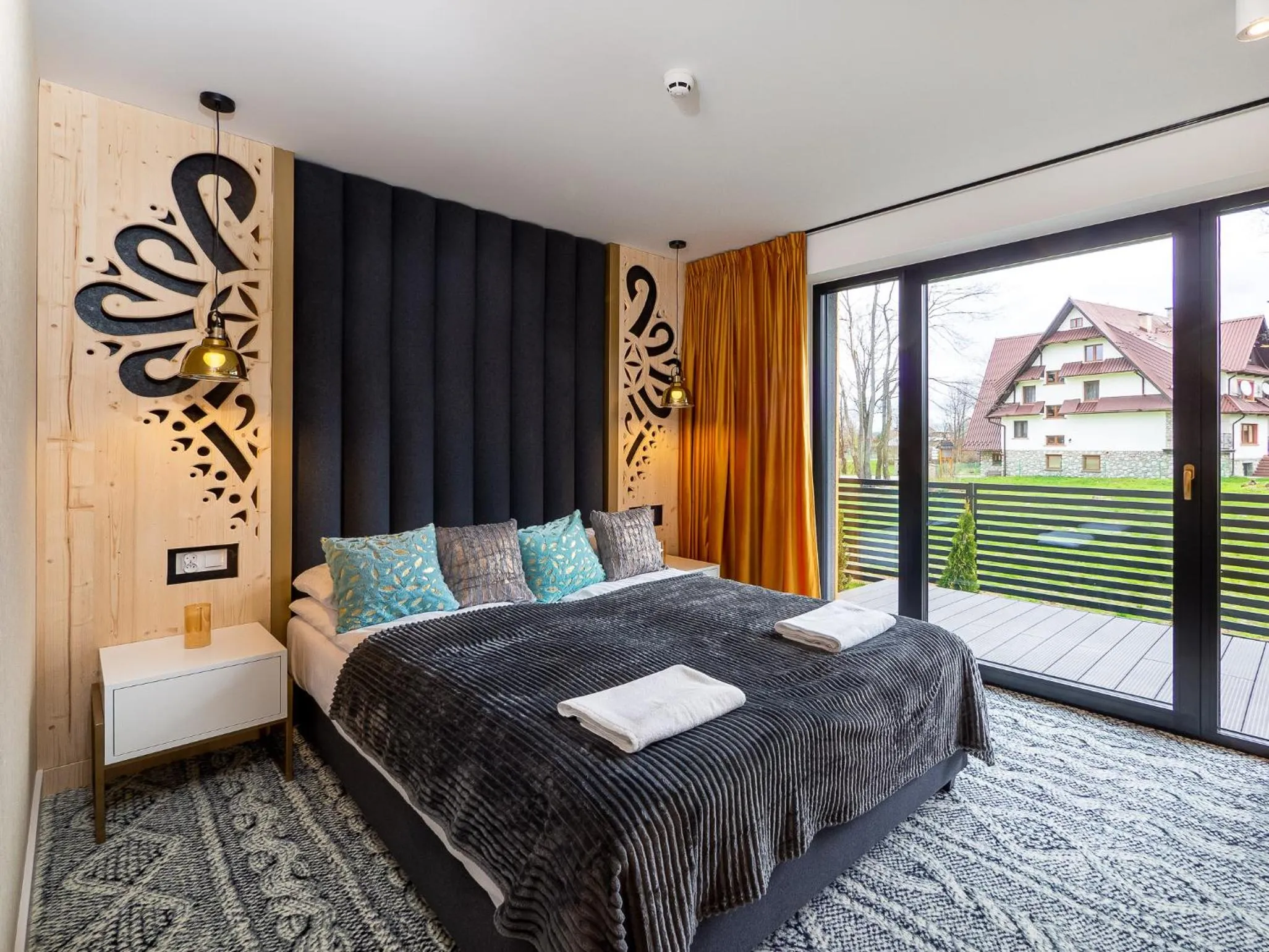 Bedroom, Bed in Aparthotel Góralski Spa 2