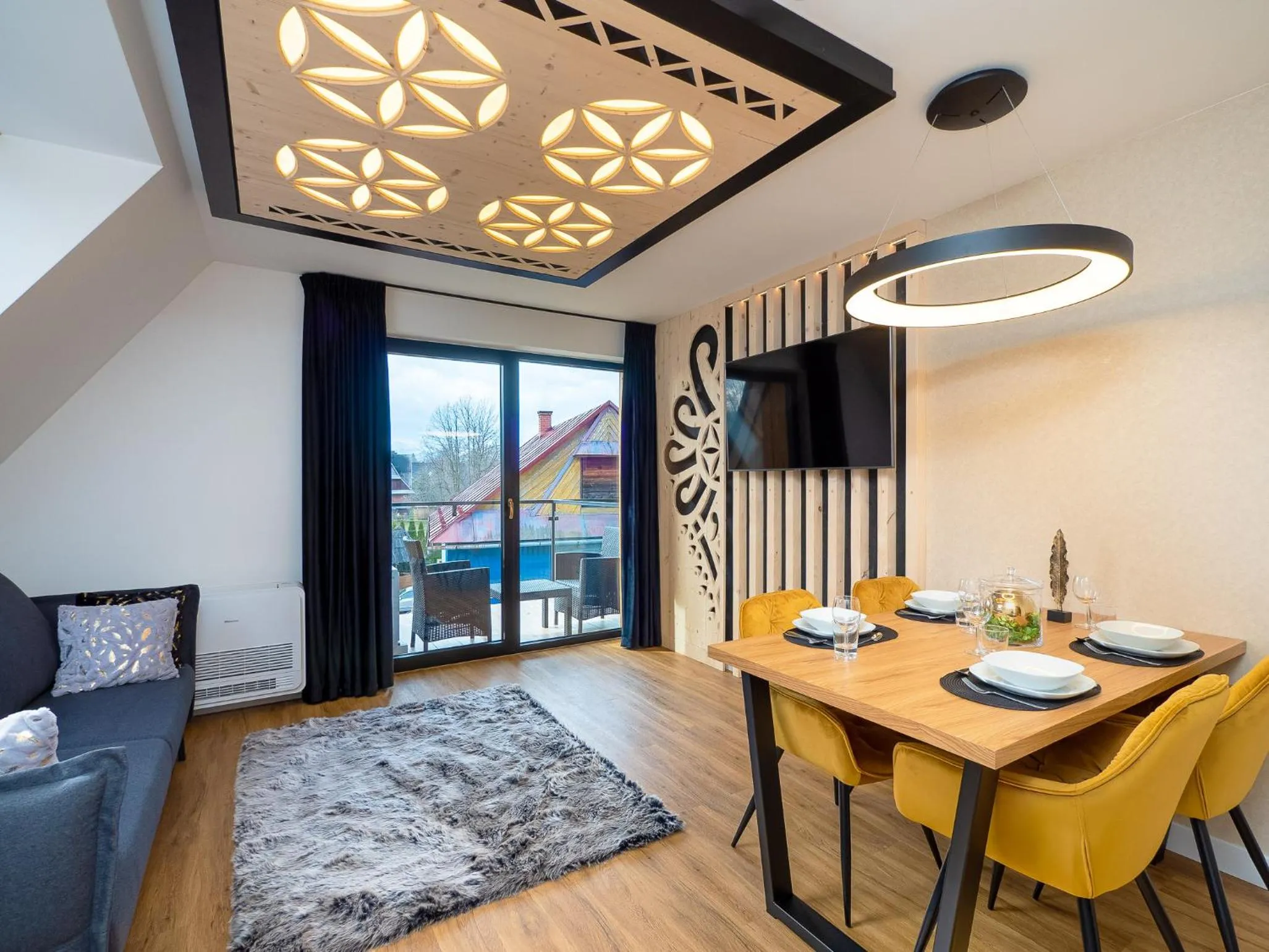 Living room in Aparthotel Góralski Spa 2