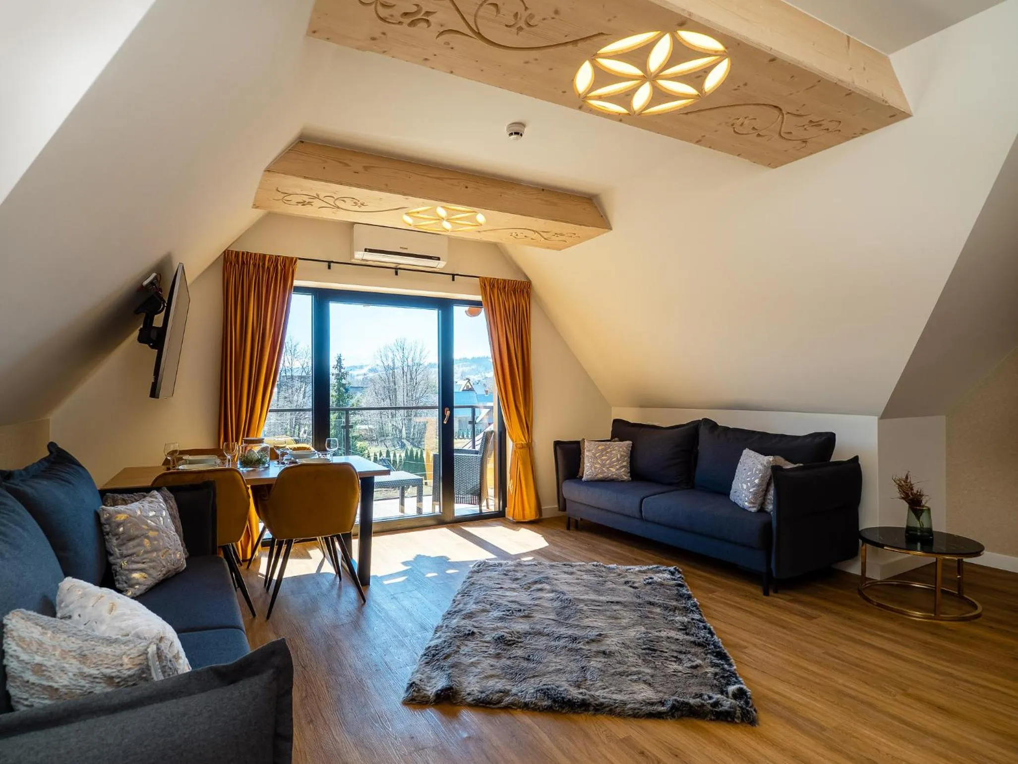 Living room in Aparthotel Góralski Spa 2