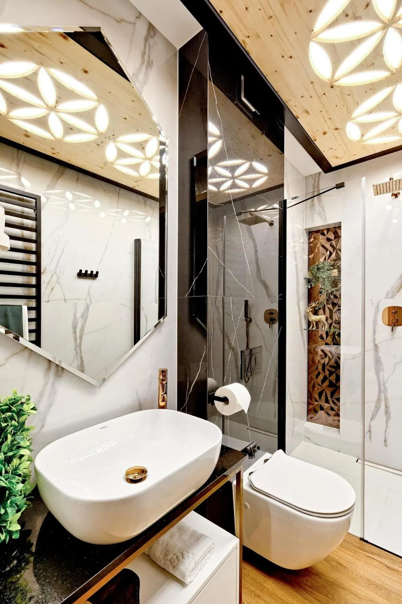 Bathroom in Aparthotel Góralski Spa 2