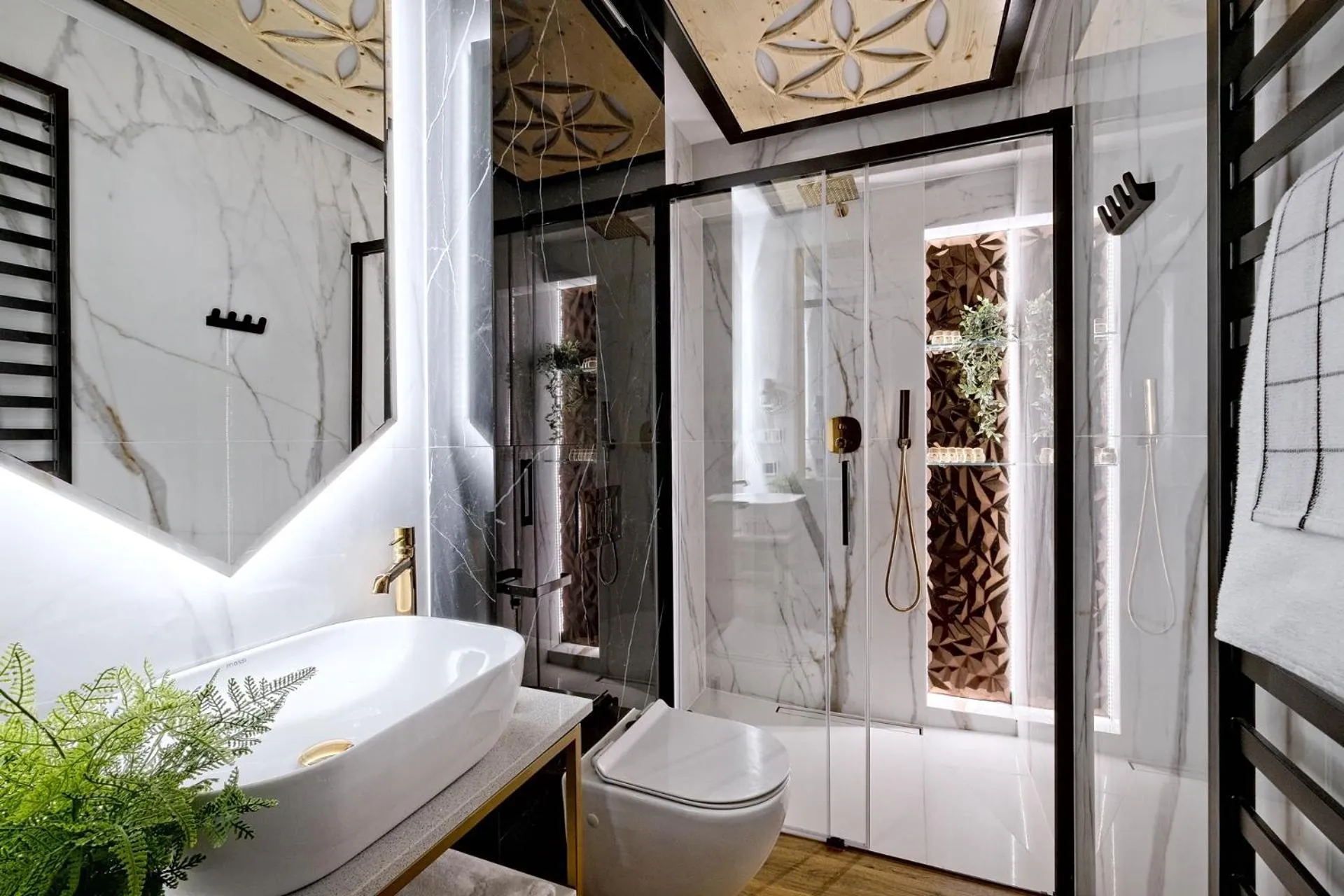 Bathroom in Aparthotel Góralski Spa 2