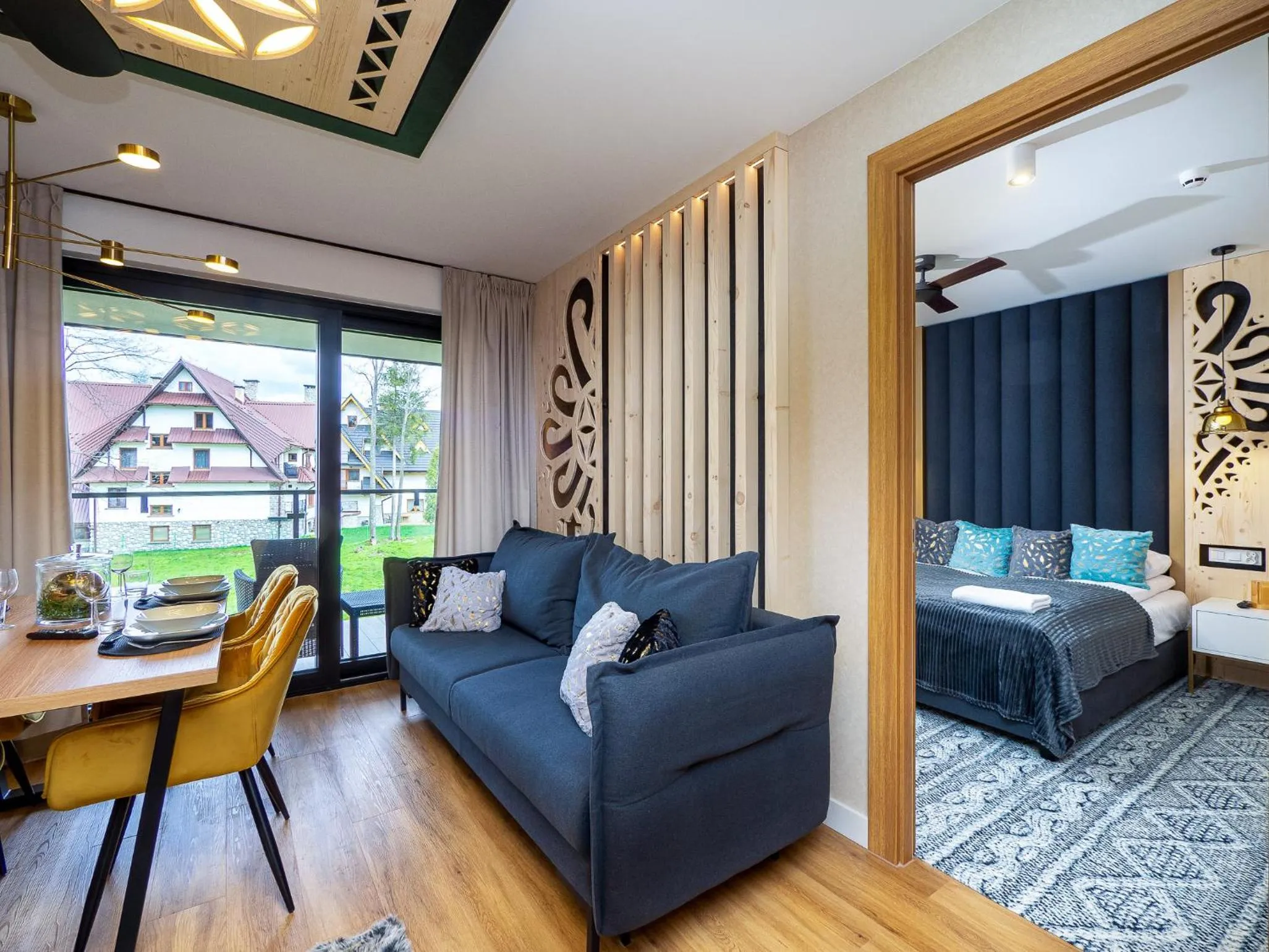 Living room in Aparthotel Góralski Spa 2