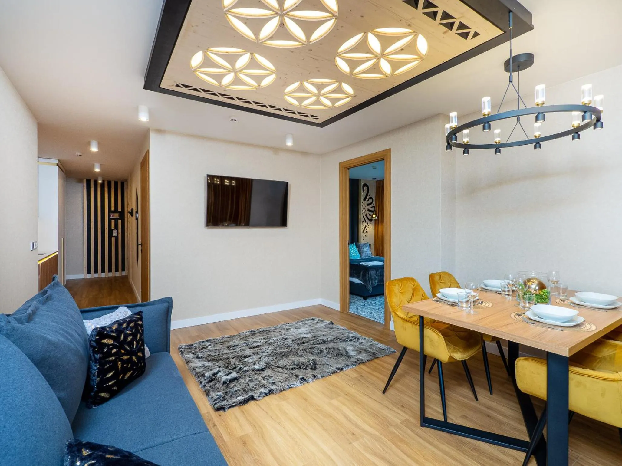 Living room in Aparthotel Góralski Spa 2