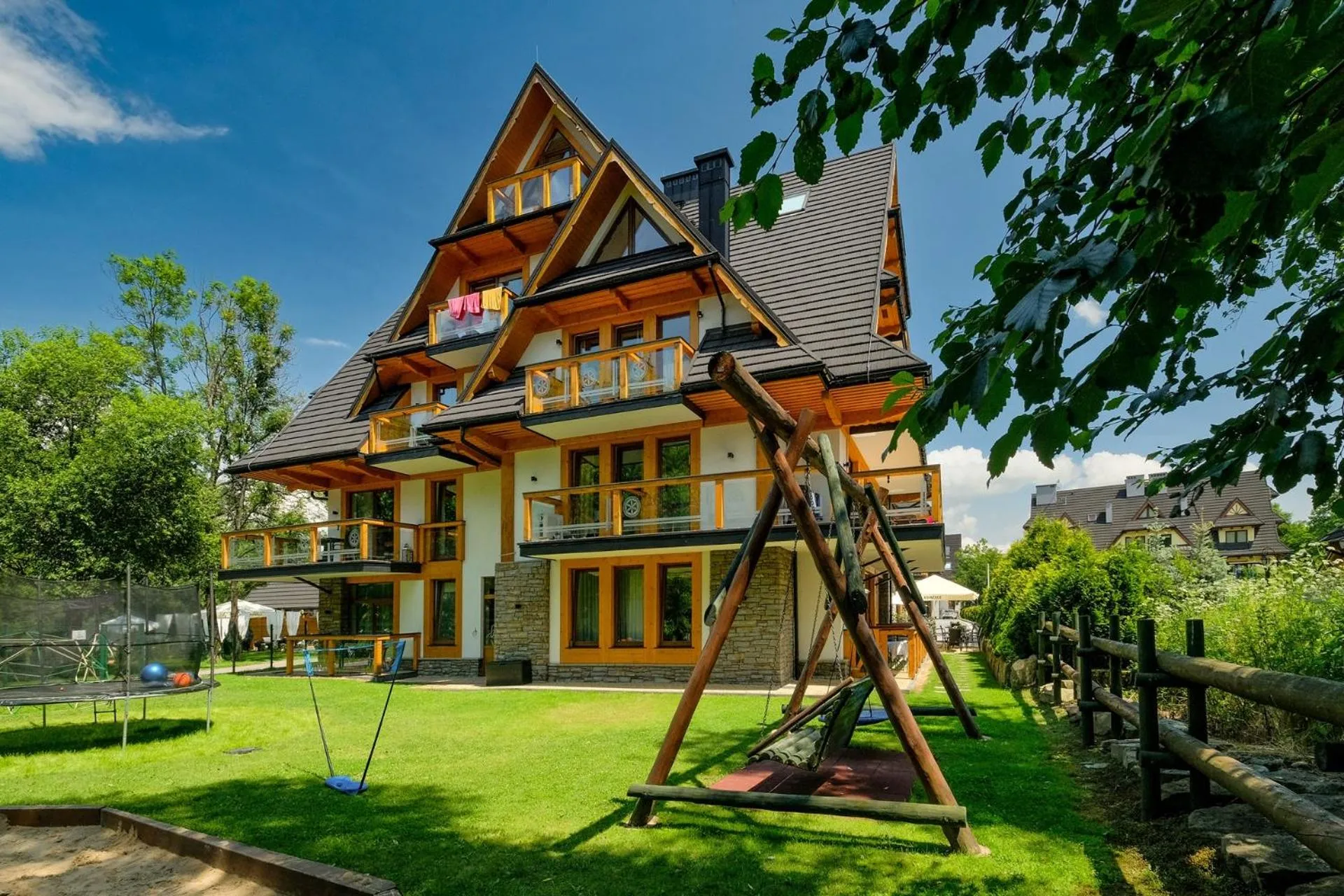 Children play ground in Aparthotel Góralski Spa 2