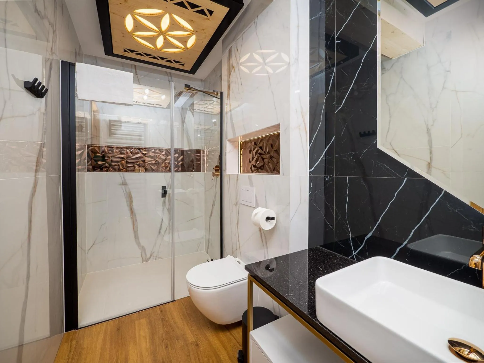 Shower in Aparthotel Góralski Spa 2