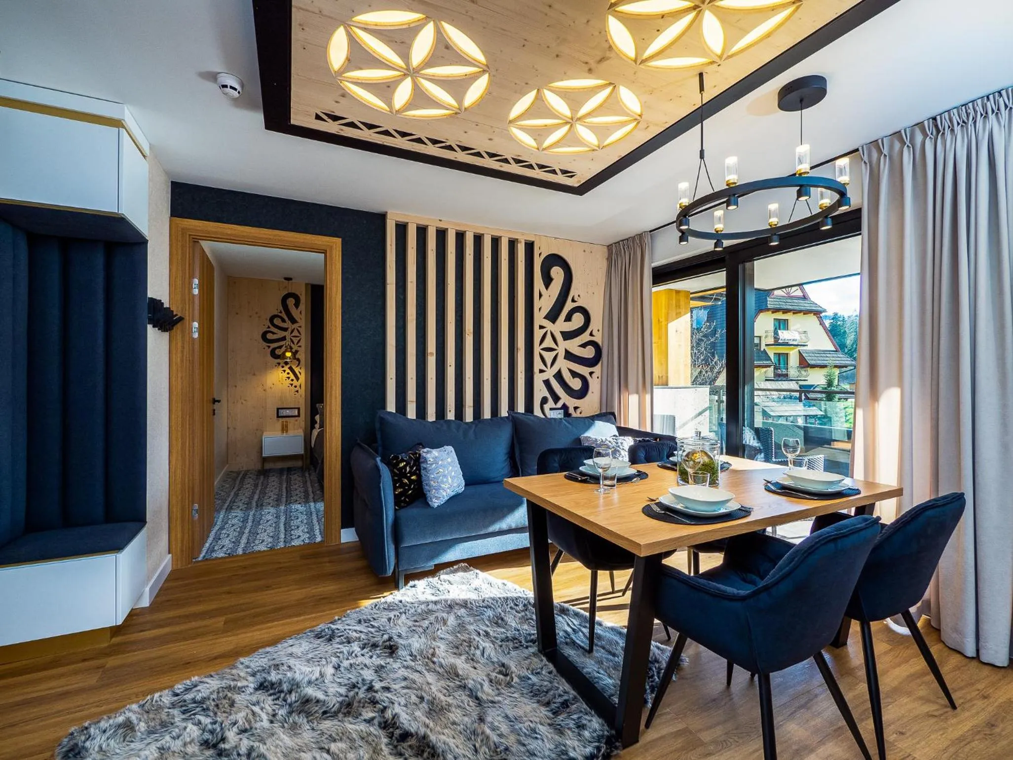 Kitchen or kitchenette in Aparthotel Góralski Spa 2