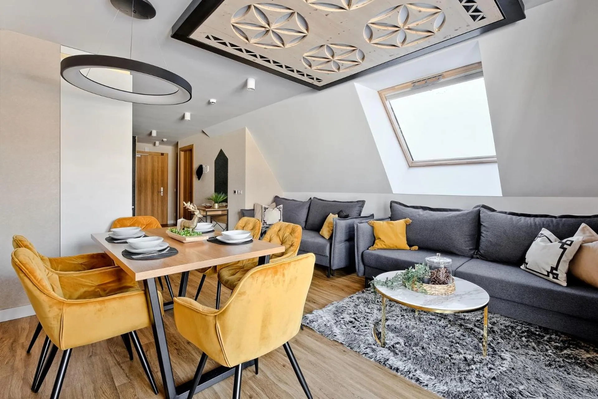 Living room in Aparthotel Góralski Spa 2